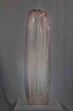 Standing Stone, Contemporary blown glass sculpture, Contemporary glass art