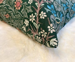 William Morris Blackthorn Pillow