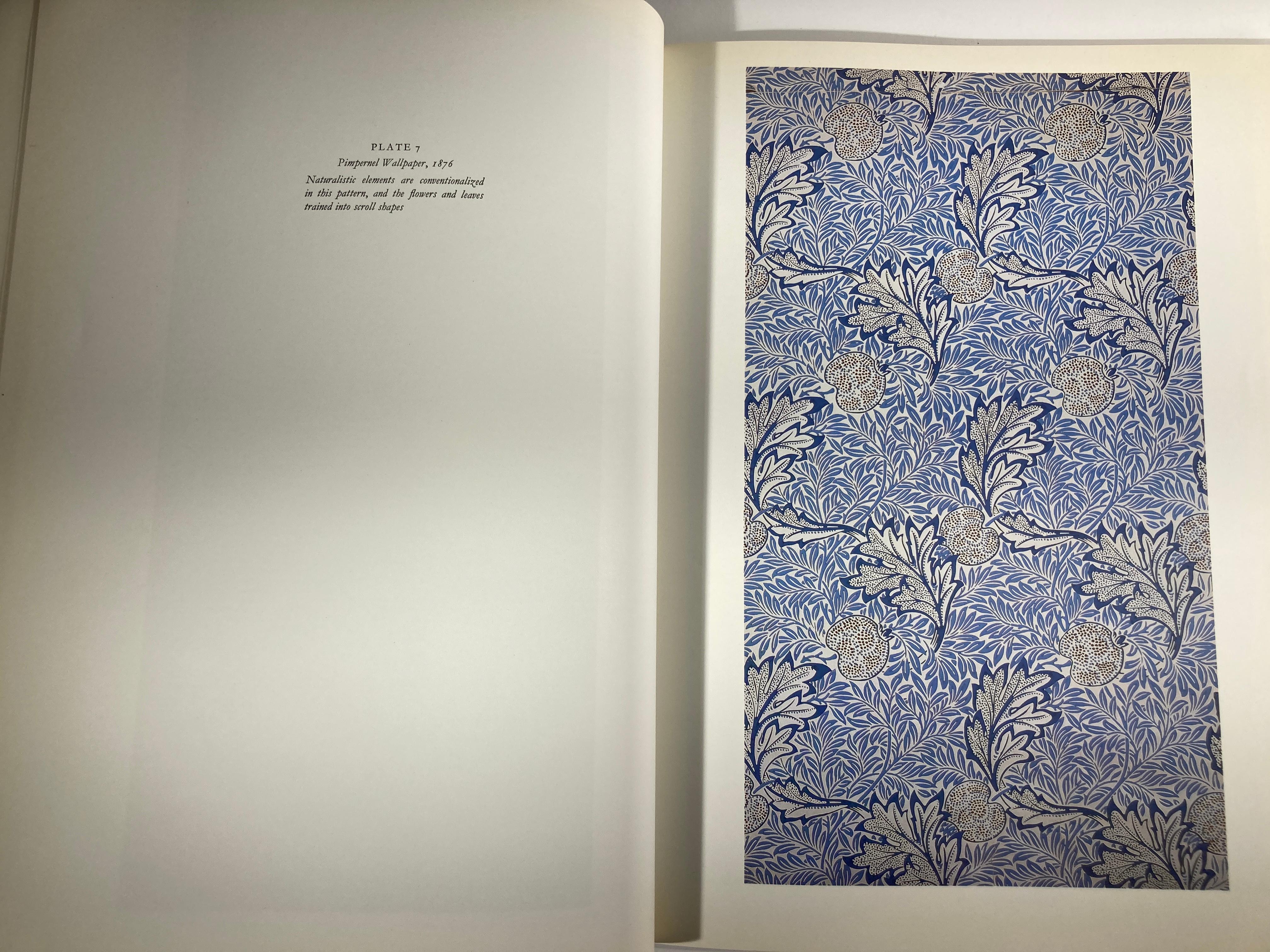 William Morris Full-Color Patterns and Designs Book by William Morris In Good Condition In North Hollywood, CA