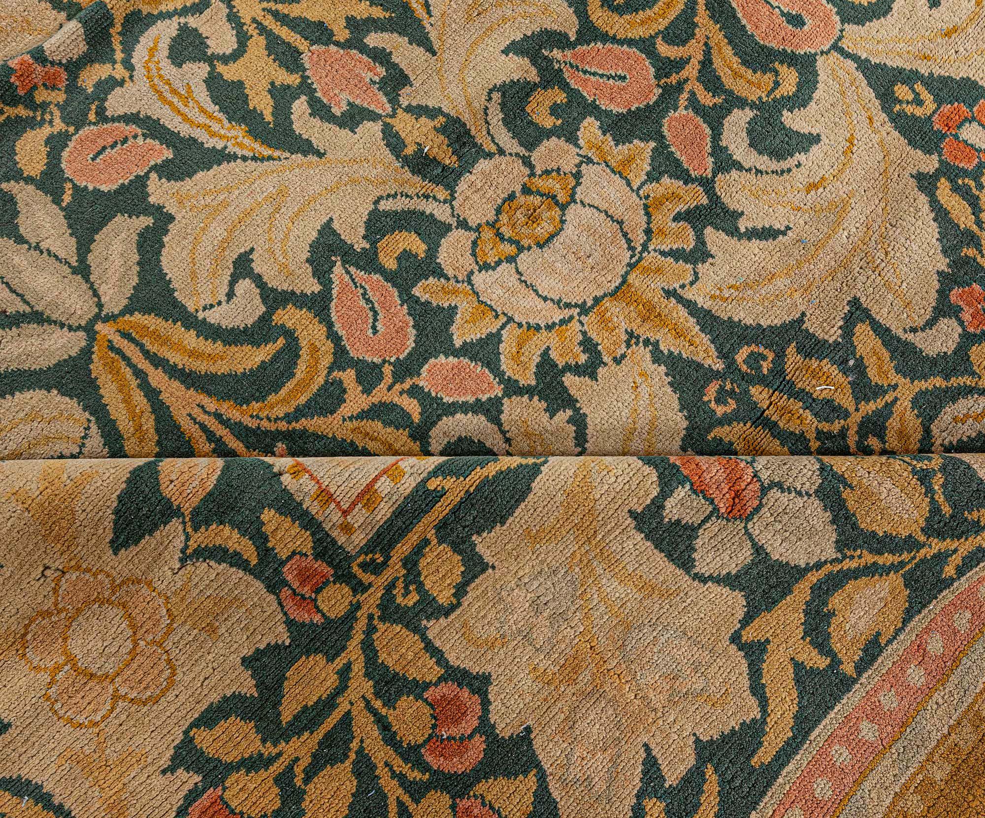William Morris machine made English carpet Circa 1920
Size: 12'7
