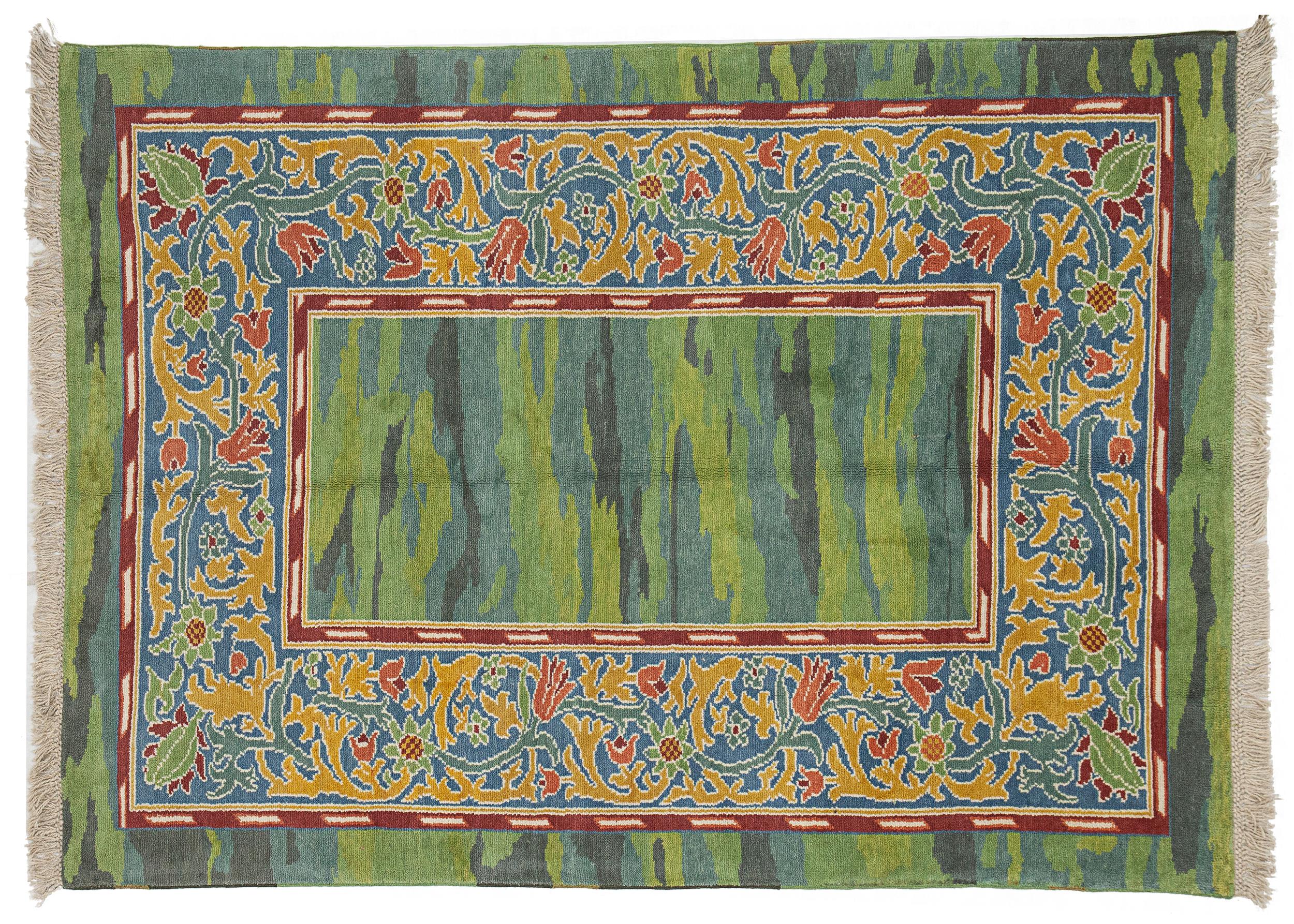 William Morris Stil Teppich 242x175cm (Ästhetizismus) im Angebot