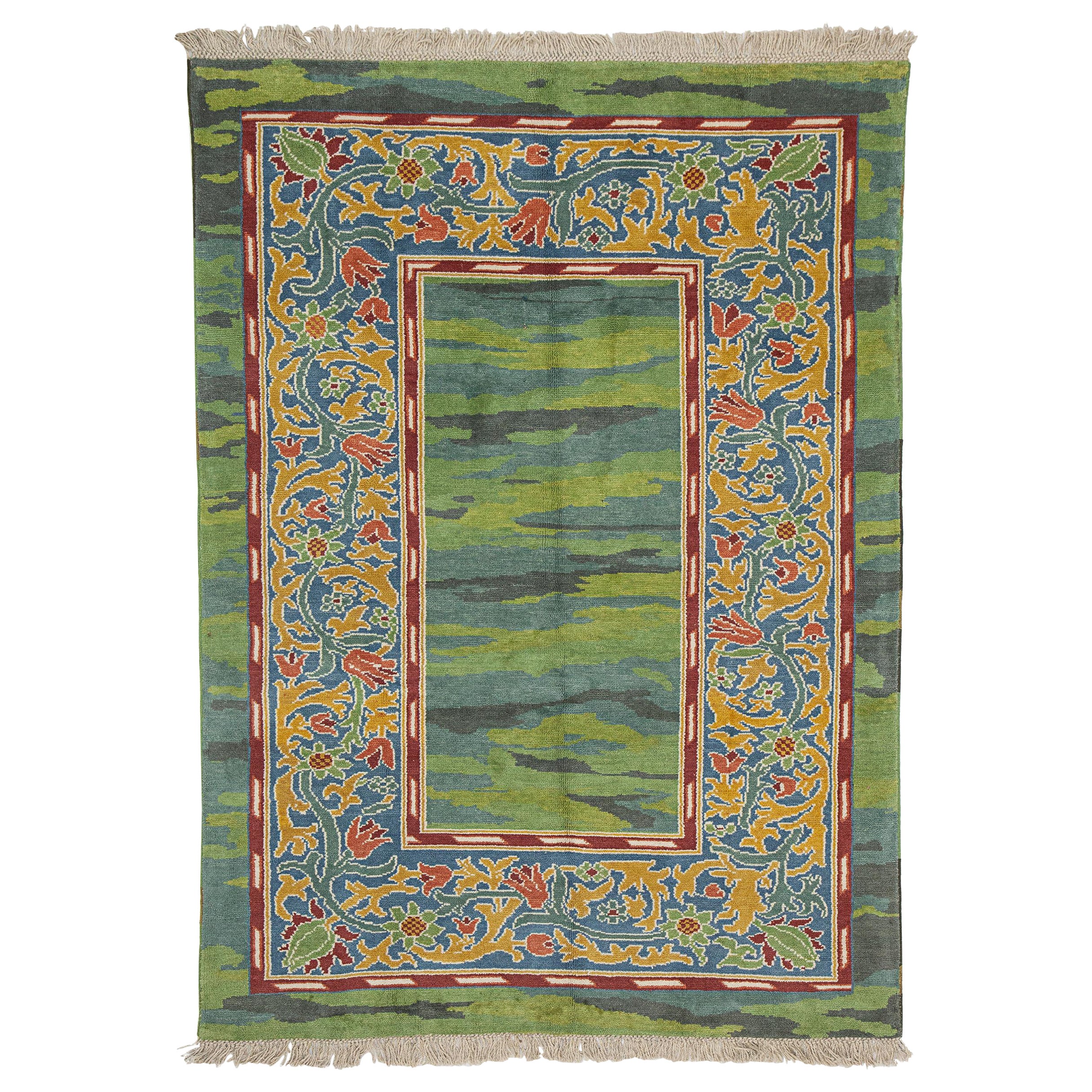 William Morris Stil Teppich 242x175cm im Angebot