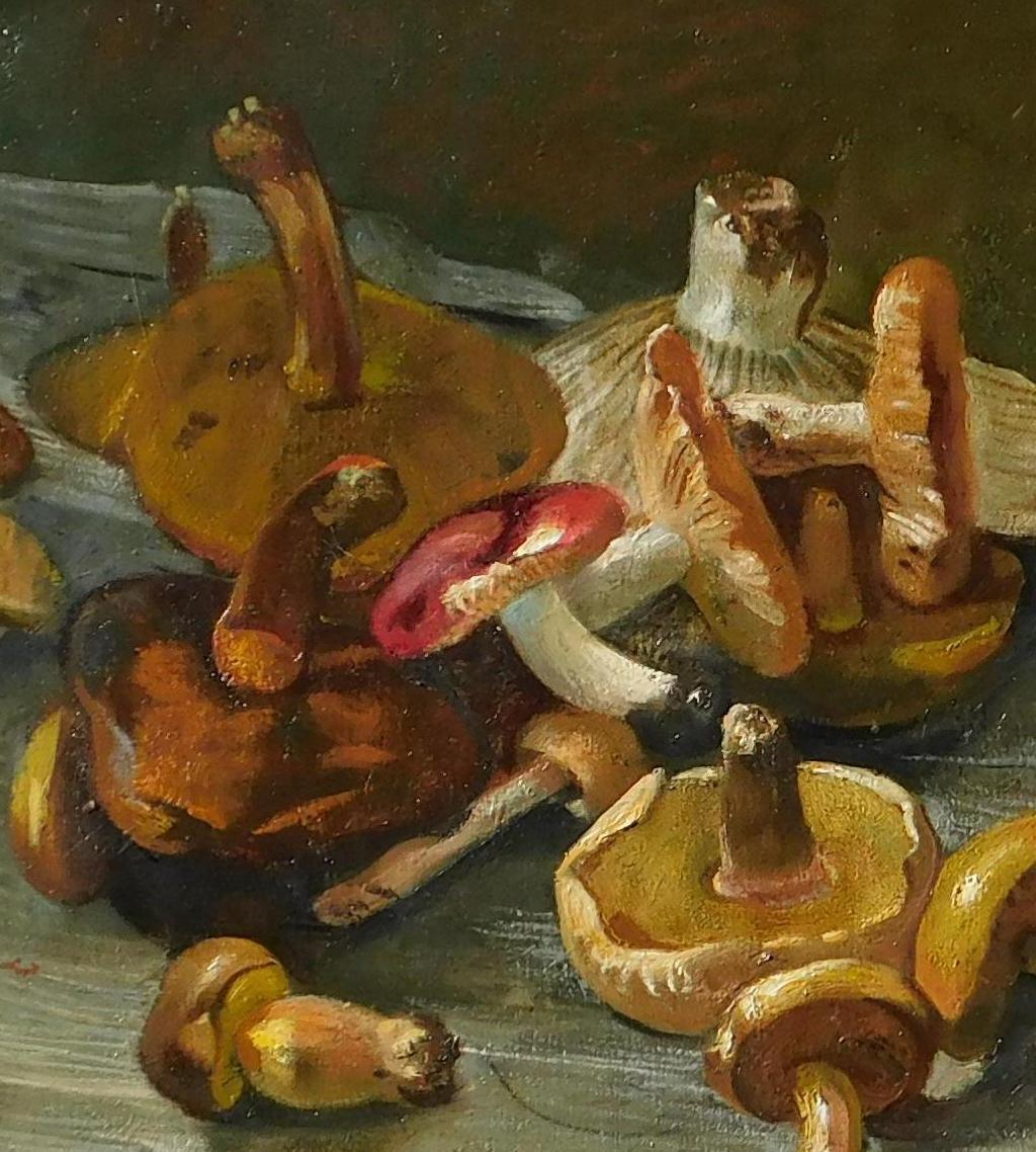 William Muller-Lux Oil on Canvas “Mushrooms from the Moggollon Rim” in vendita 2