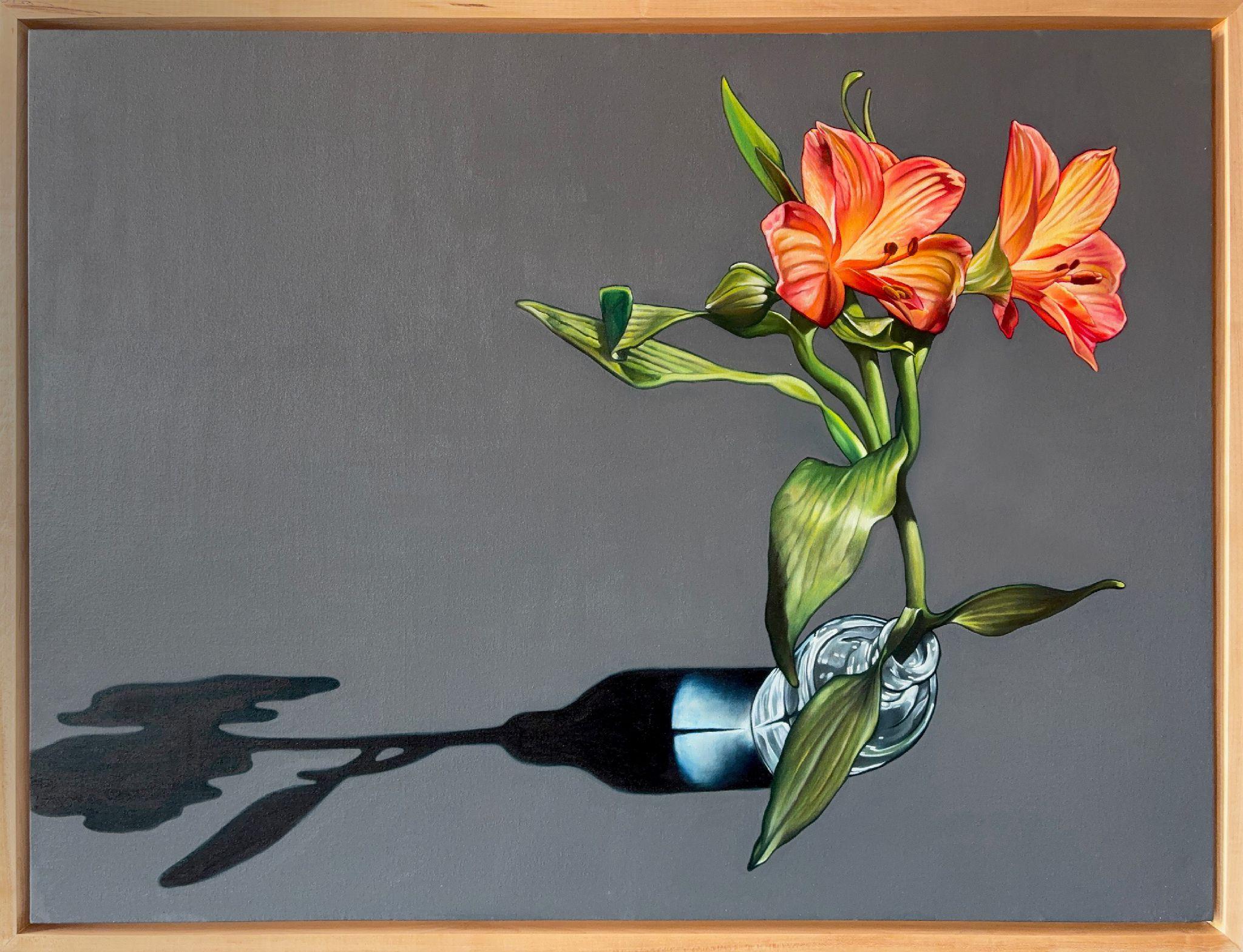 Lys du Pérou - Painting de William Nelson