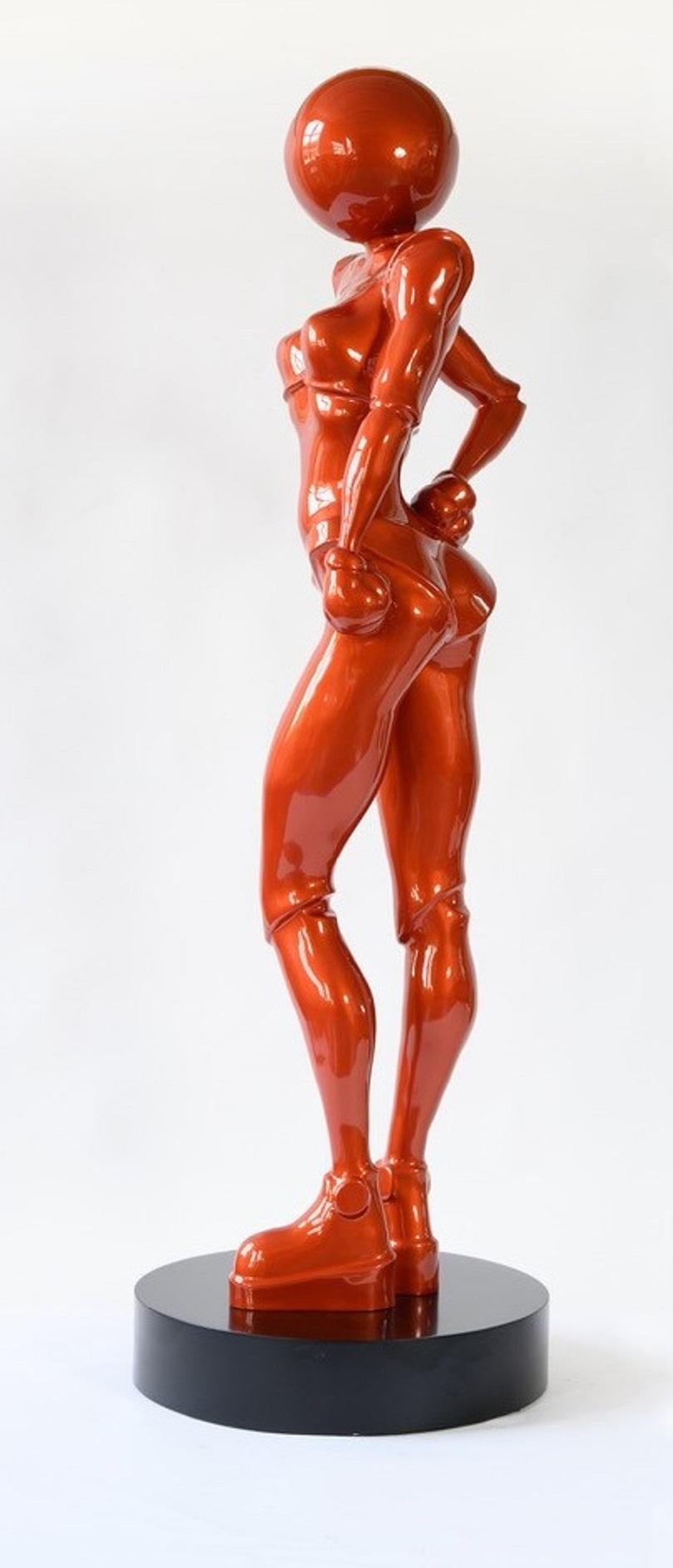 Killer - Sculpture by William Nelson