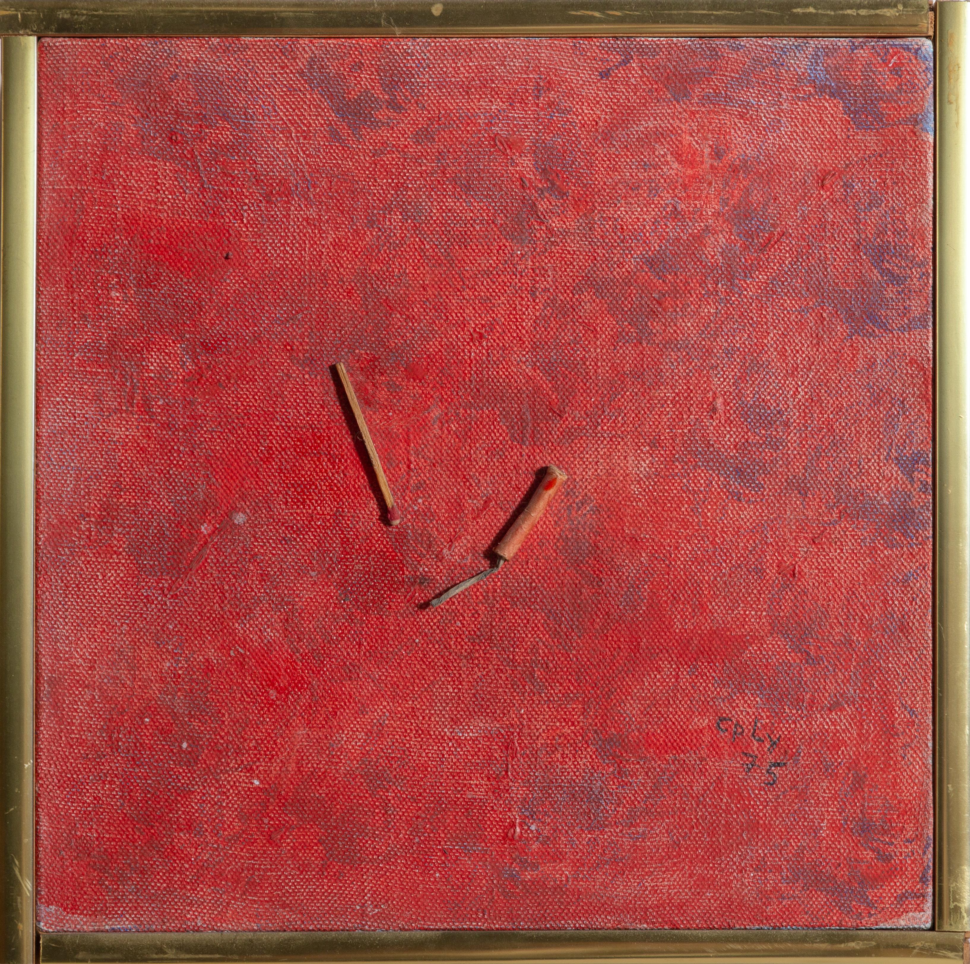William Nelson Copley Abstract Painting - Firecracker