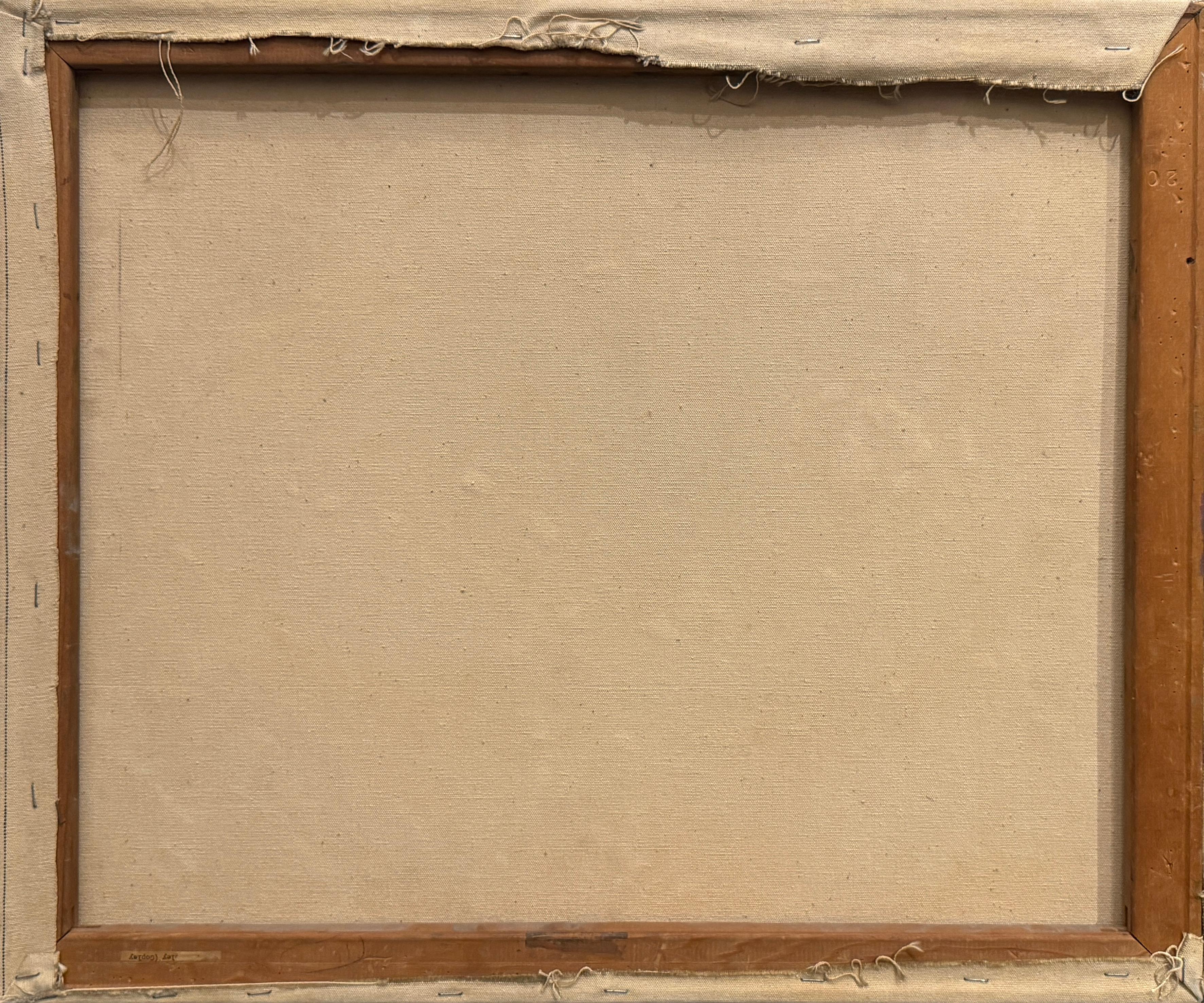 Senza titolo - tela ad olio anni '60 circa - Painting Surrealismo di William Nelson Copley