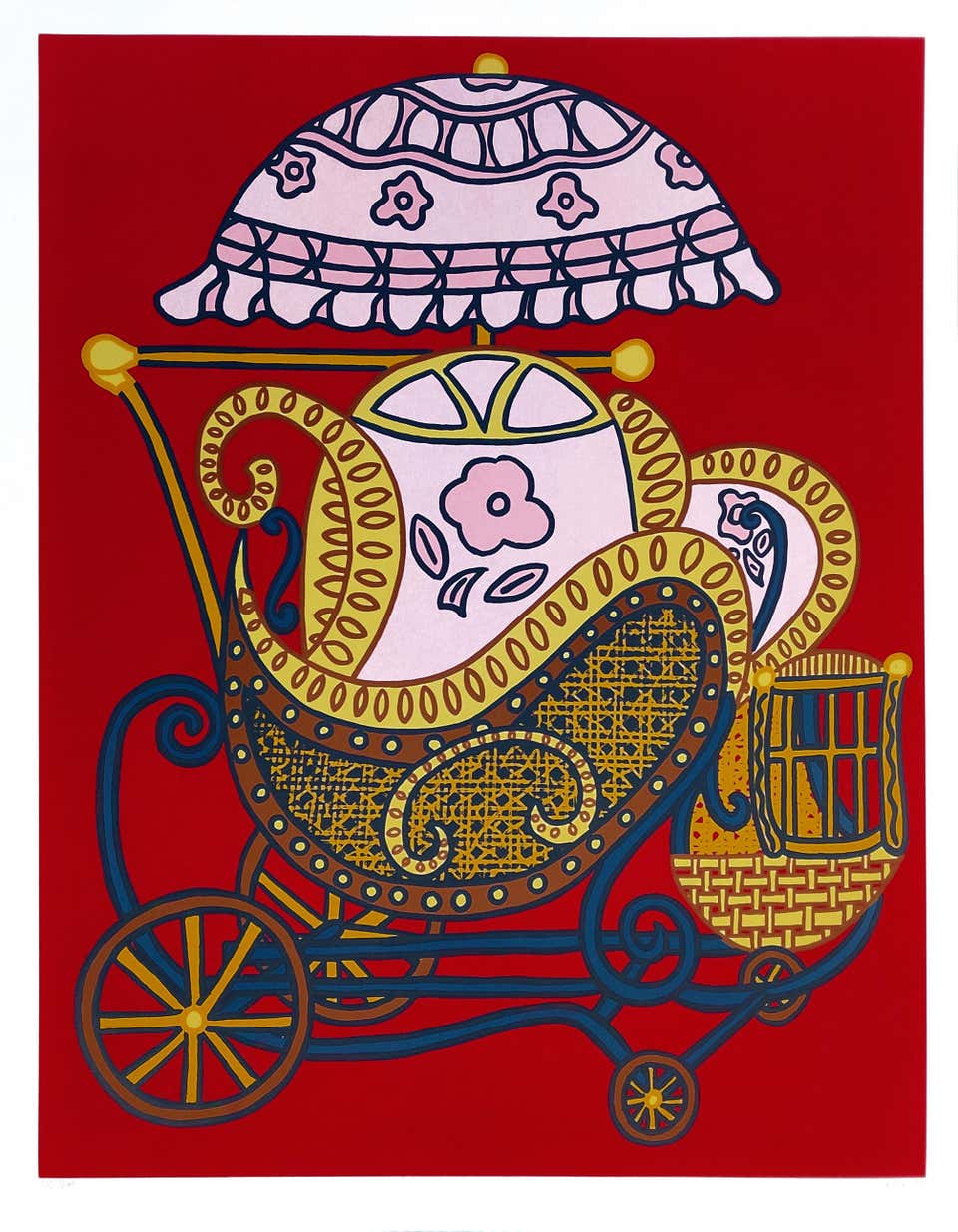 Rafał Olbiński - Castles of imagination - Surrealist print, Limited