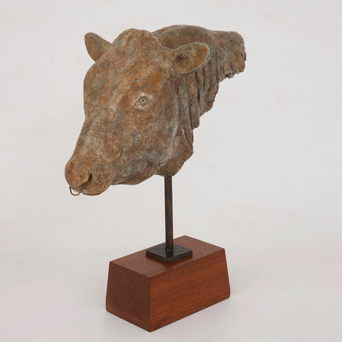 William Newton Figurative Sculpture - Beef Bull