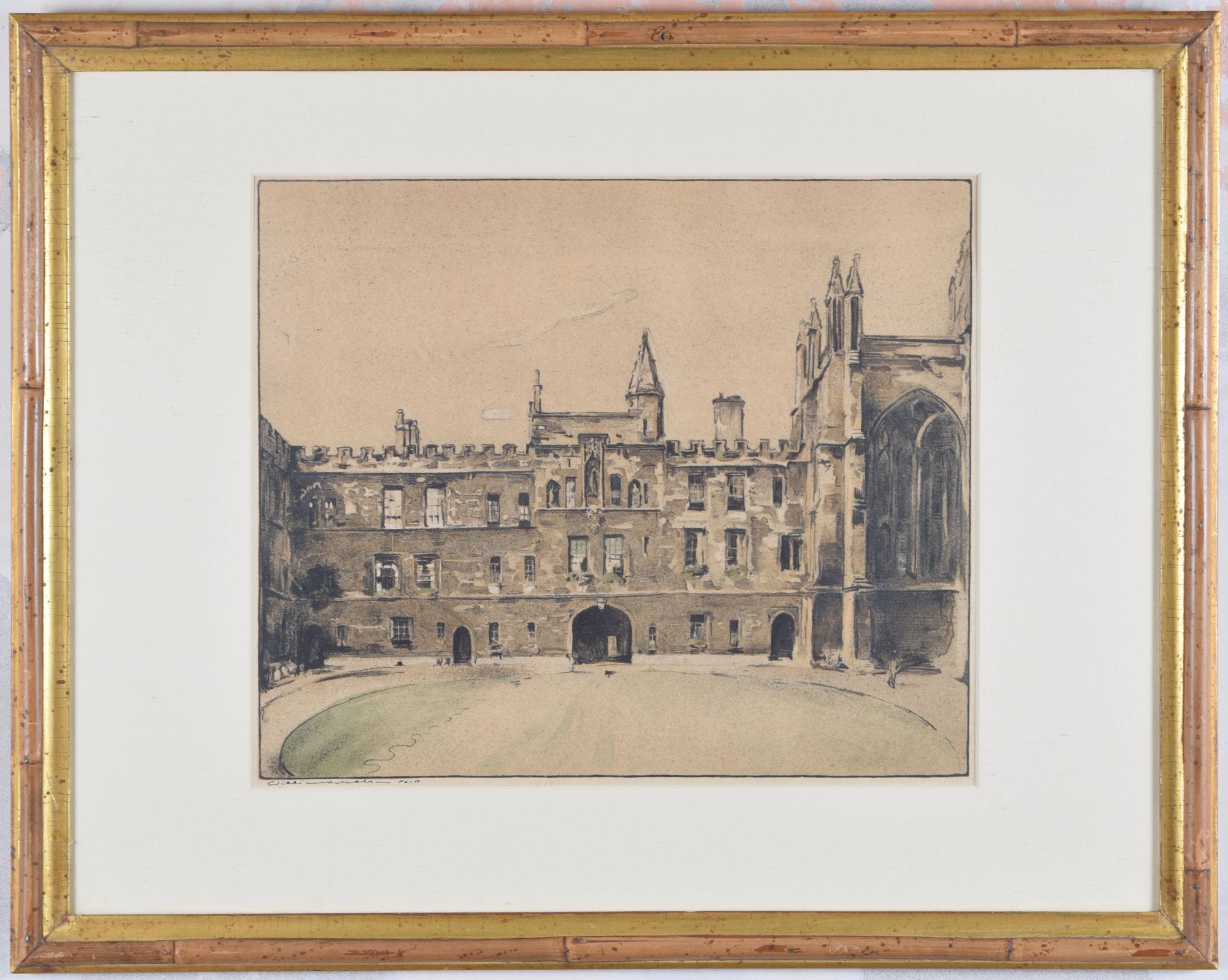 To see our other views of Oxford and Cambridge, scroll down to "More from this Seller" and below it click on "See all from this Seller" - or send us a message if you cannot find the view you want.

William Nicholson (1872 - 1949)
New College,