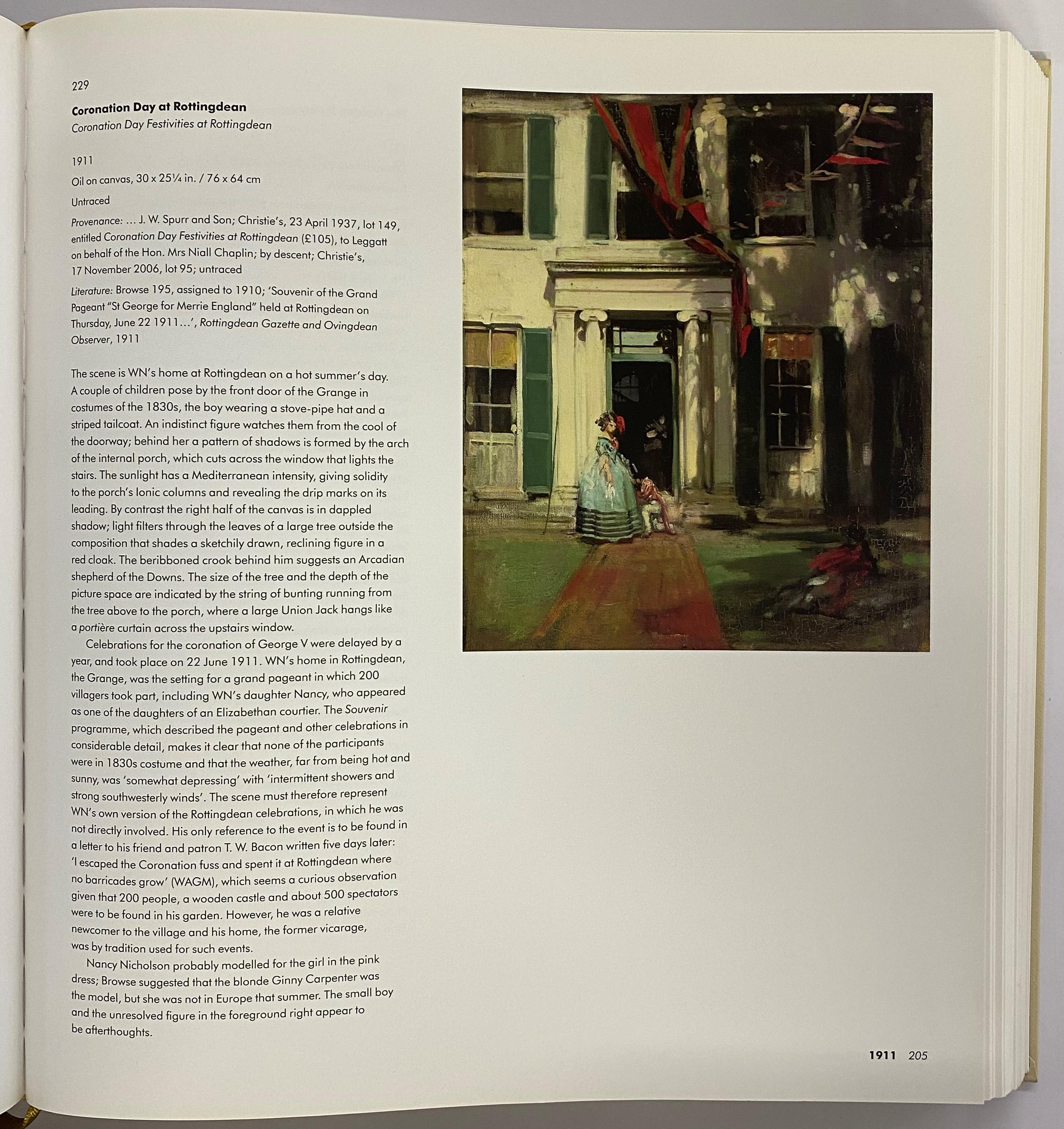 William Nicholson: Catalogue Raisonne of the Oil Paintings (Book) For Sale 4