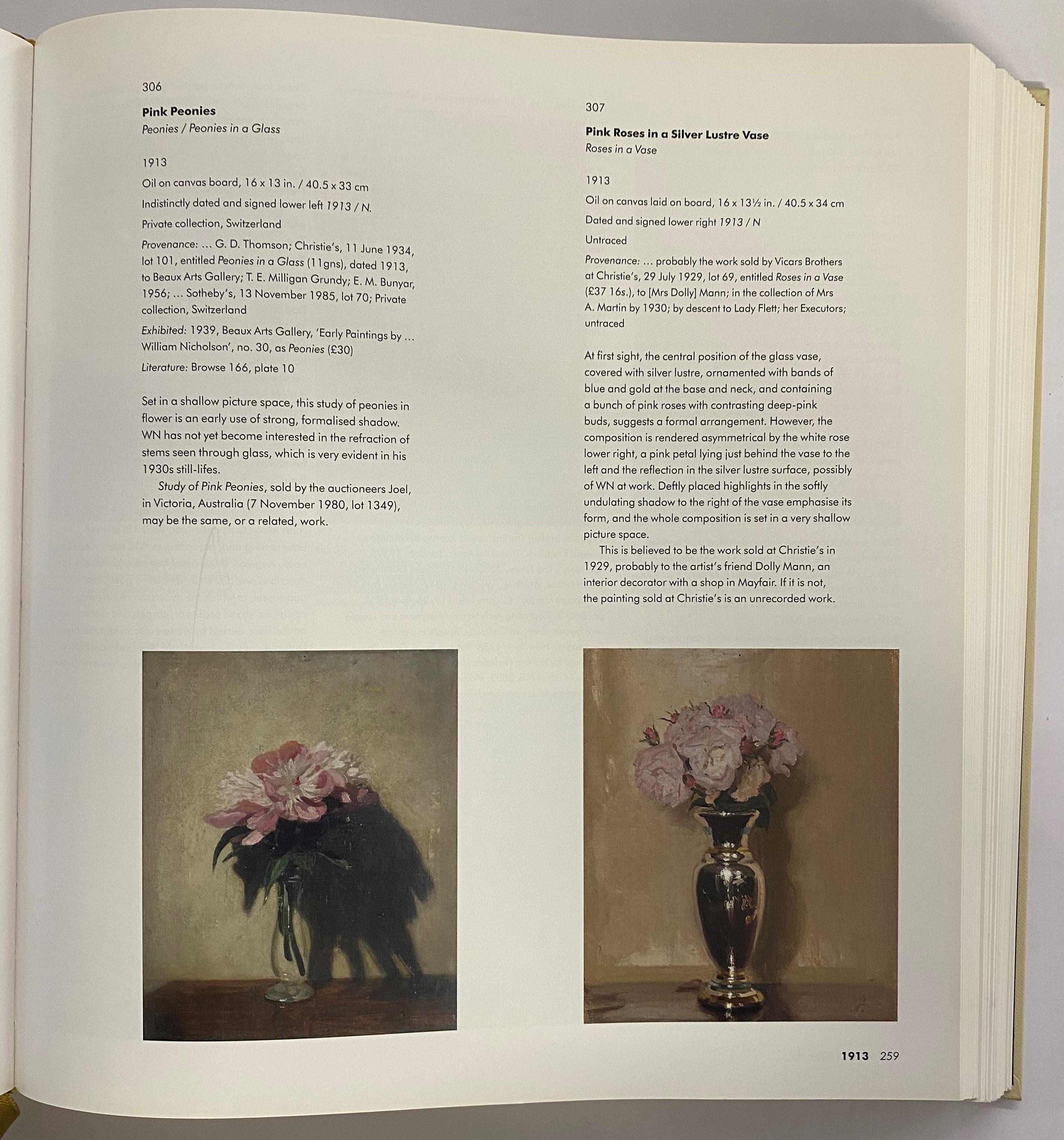 William Nicholson: Catalogue Raisonne of the Oil Paintings (Book) For Sale 5