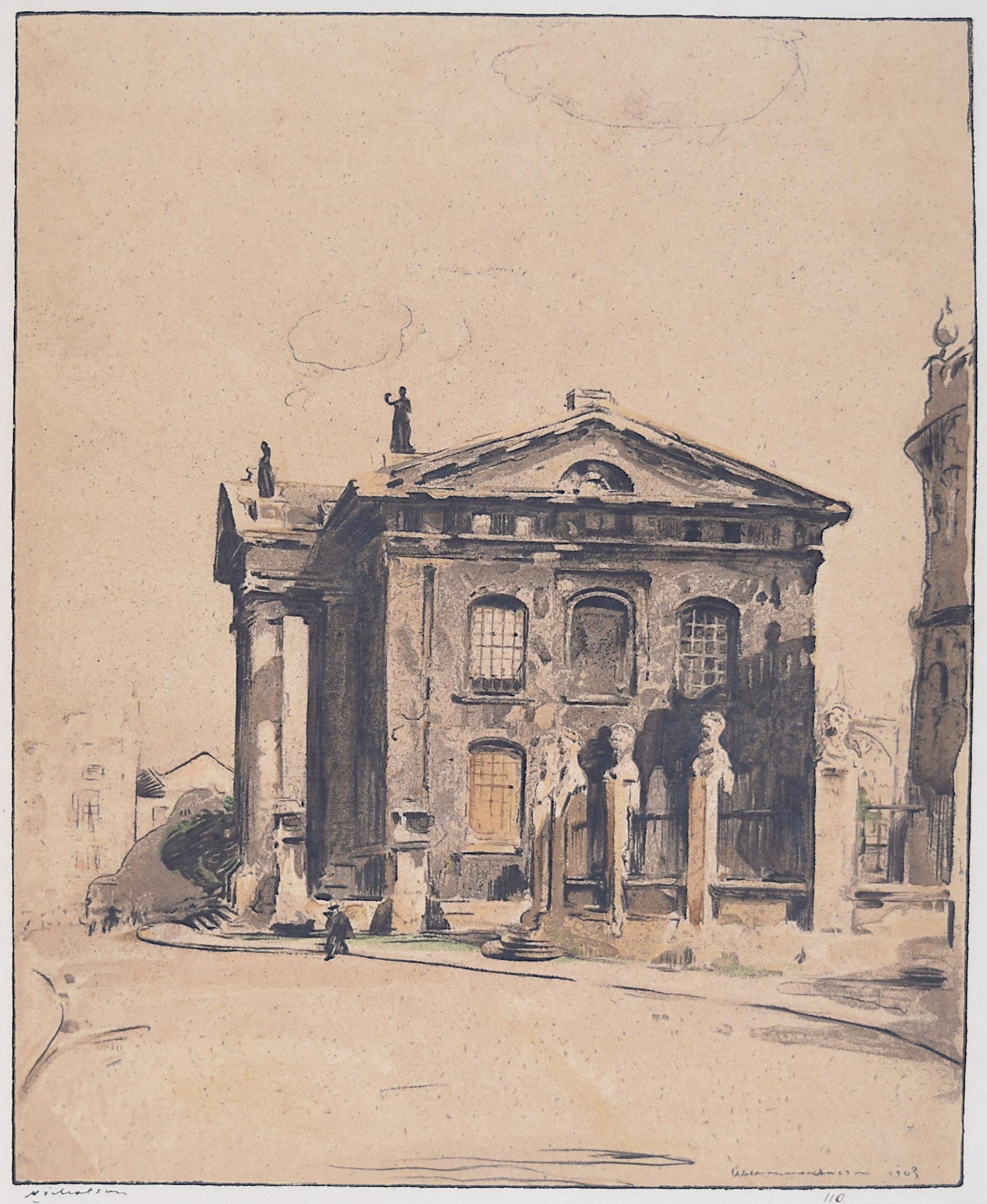 Para ver nuestras otras vistas de Oxford y Cambridge, desplácese hasta "Más de este vendedor" y debajo haga clic en "Ver todo de este vendedor" - o envíenos un mensaje si no encuentra la vista que desea.

William Nicholson
Edificio Clarendon,