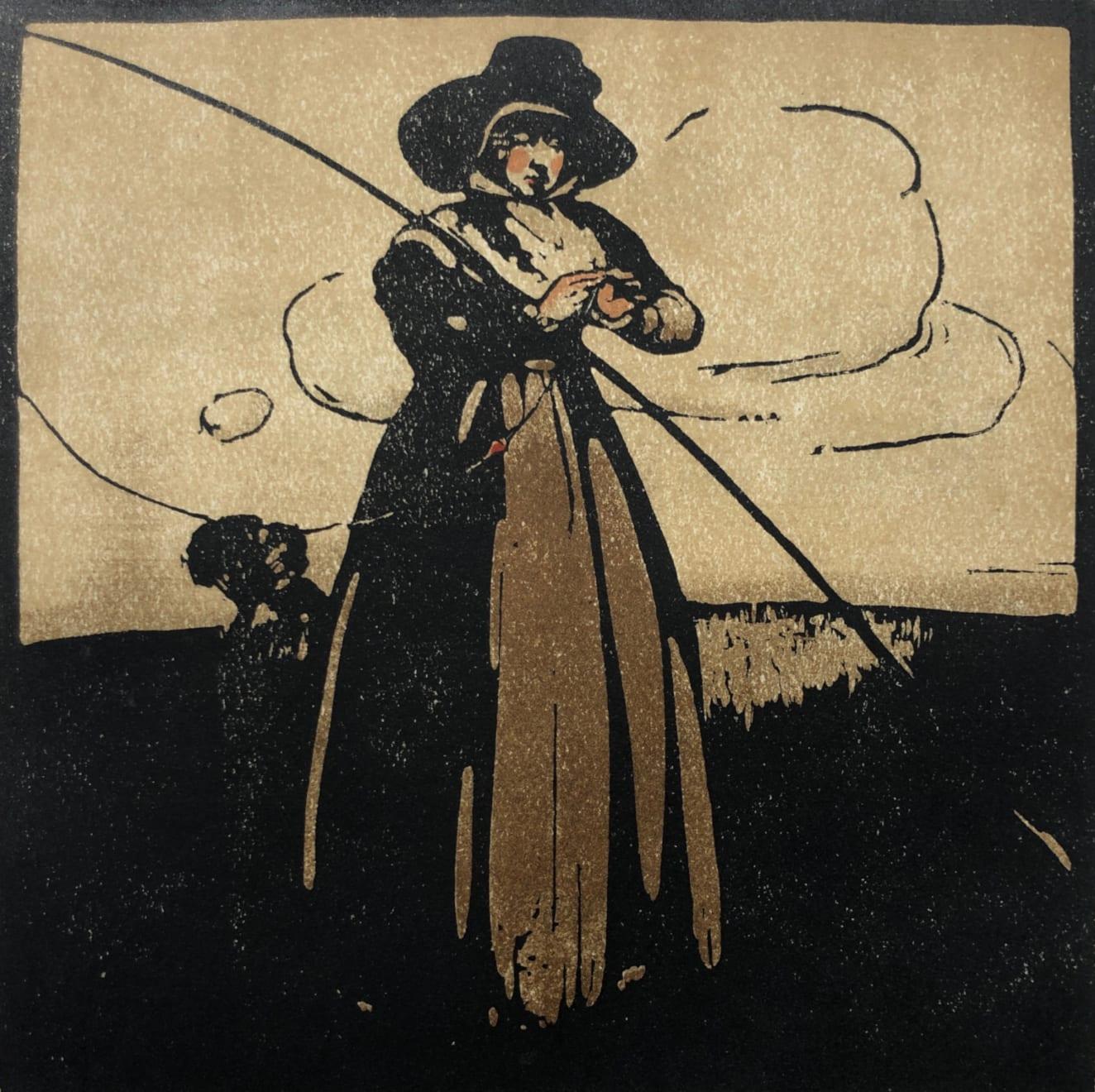 Fishing - Print by William Nicholson