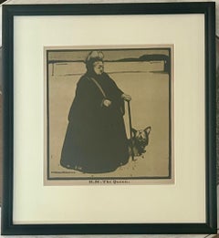 Nicholson, William (1872-1949) Queen Victoria, Colour Lithograph