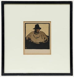 Sir William Nicholson (1872-1949) - Early 20th Century Lithograph, A Fisherman