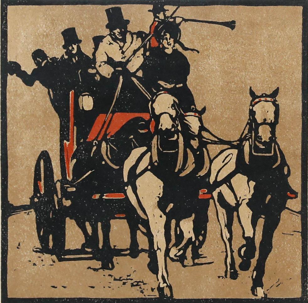 Sir William Nicholson (1872-1949) - Early 20th Century Lithograph, August For Sale 1