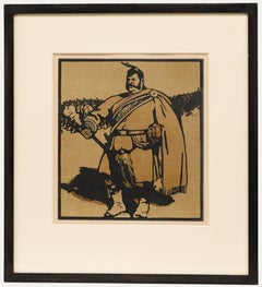 Sir William Nicholson (1872-1949) - Early 20th Century Lithograph, Drum Major