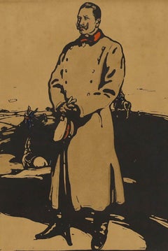 Sir William Nicholson (1872-1949) - Early 20th Century Lithograph, The Kaiser