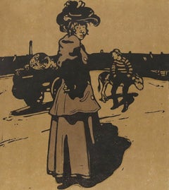 Sir William Nicholson (1872-1949) - Lithograph, Coster (Hammersmith)
