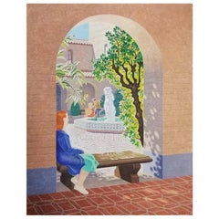 William Norris Dakin California School of Fine Art, Gemälde