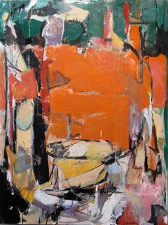 FIRST LIGHT (1 sur 3), peinture expressionniste abstraite contemporaine signée