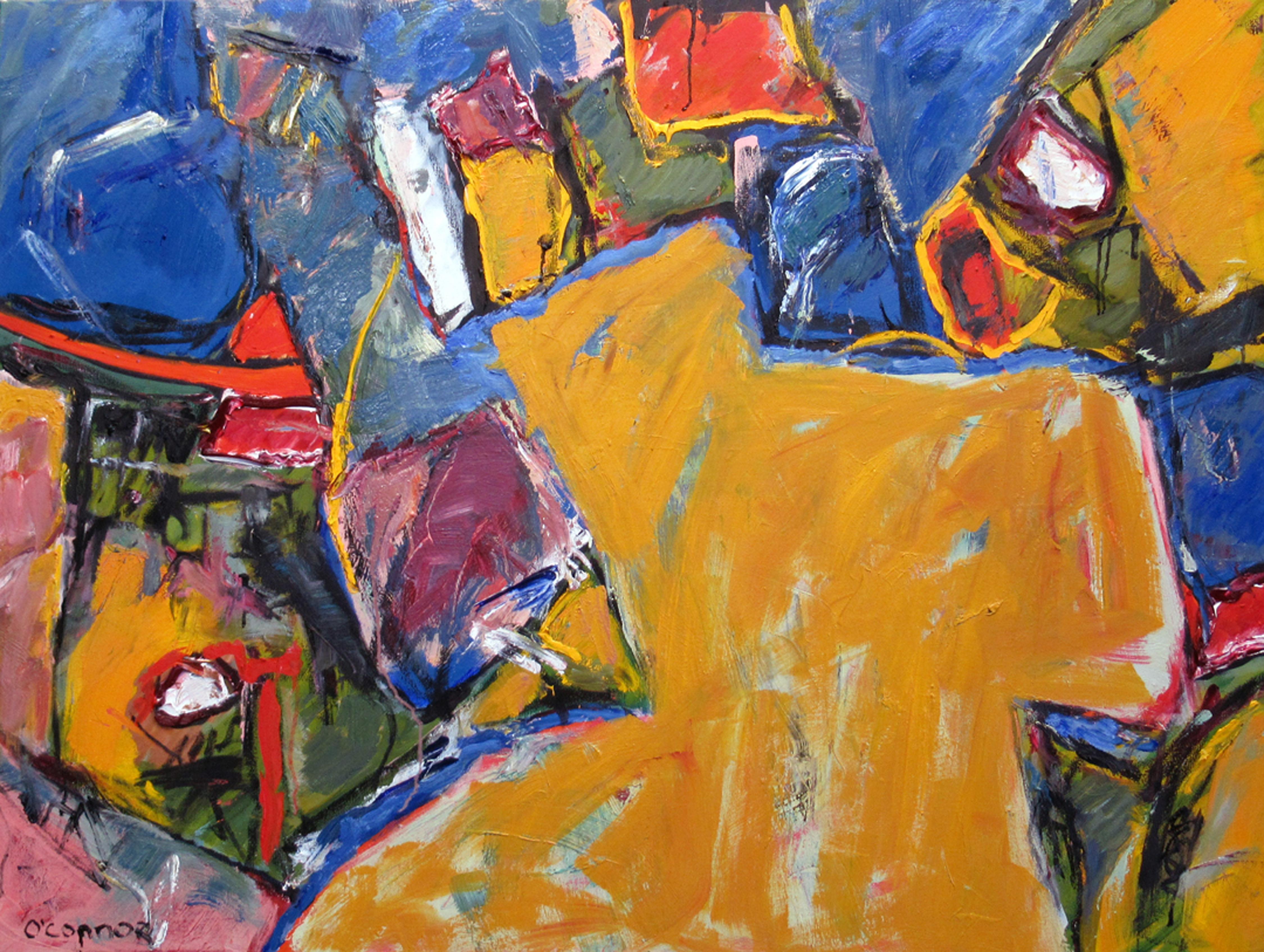 MARE NOSTRUM - Abstract Expressionist Oil Painting