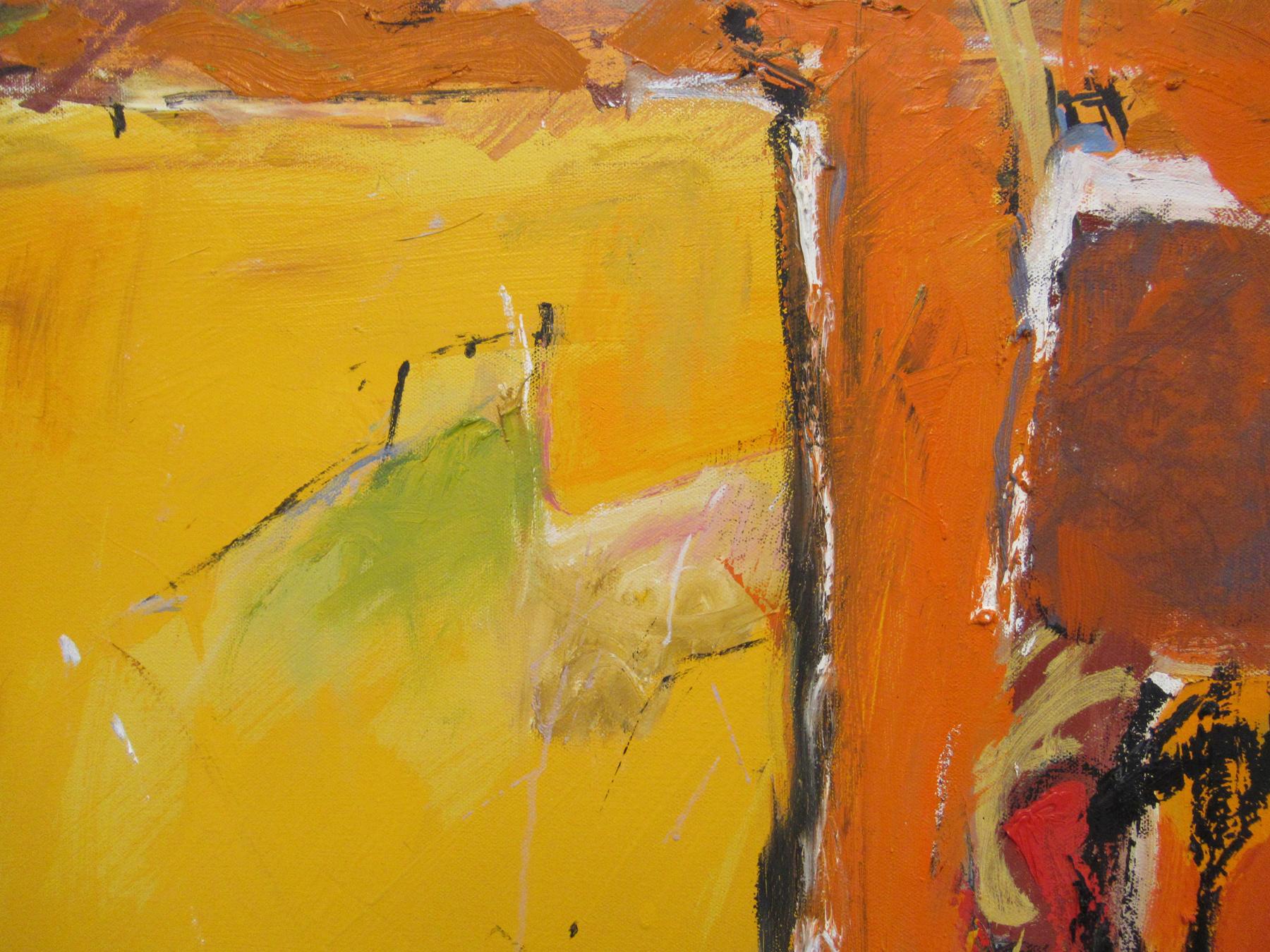 WILD HORSES-1, Pittura contemporanea espressionista originale firmata in vendita 6
