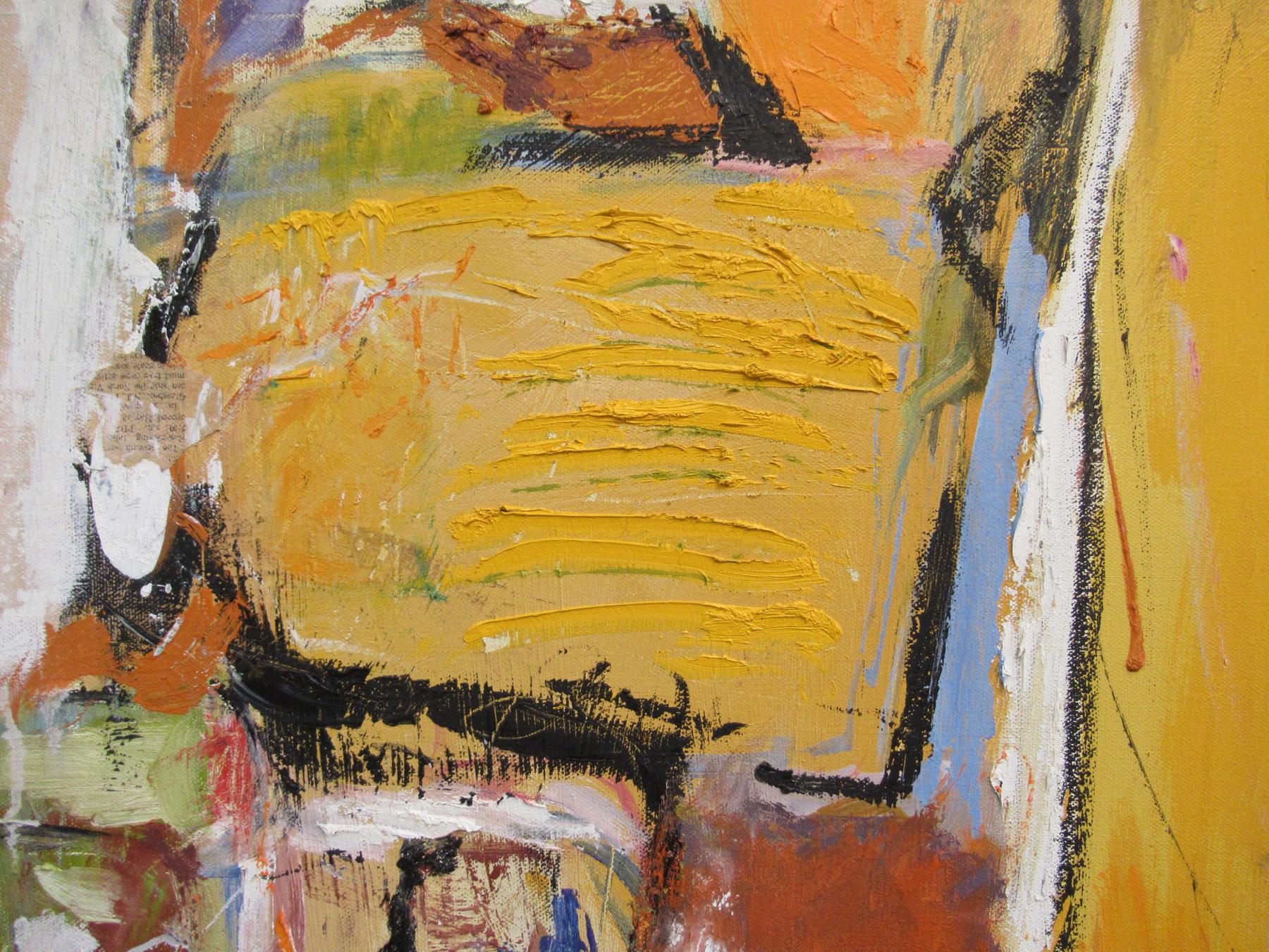 WILD HORSES-1, Pittura contemporanea espressionista originale firmata in vendita 1