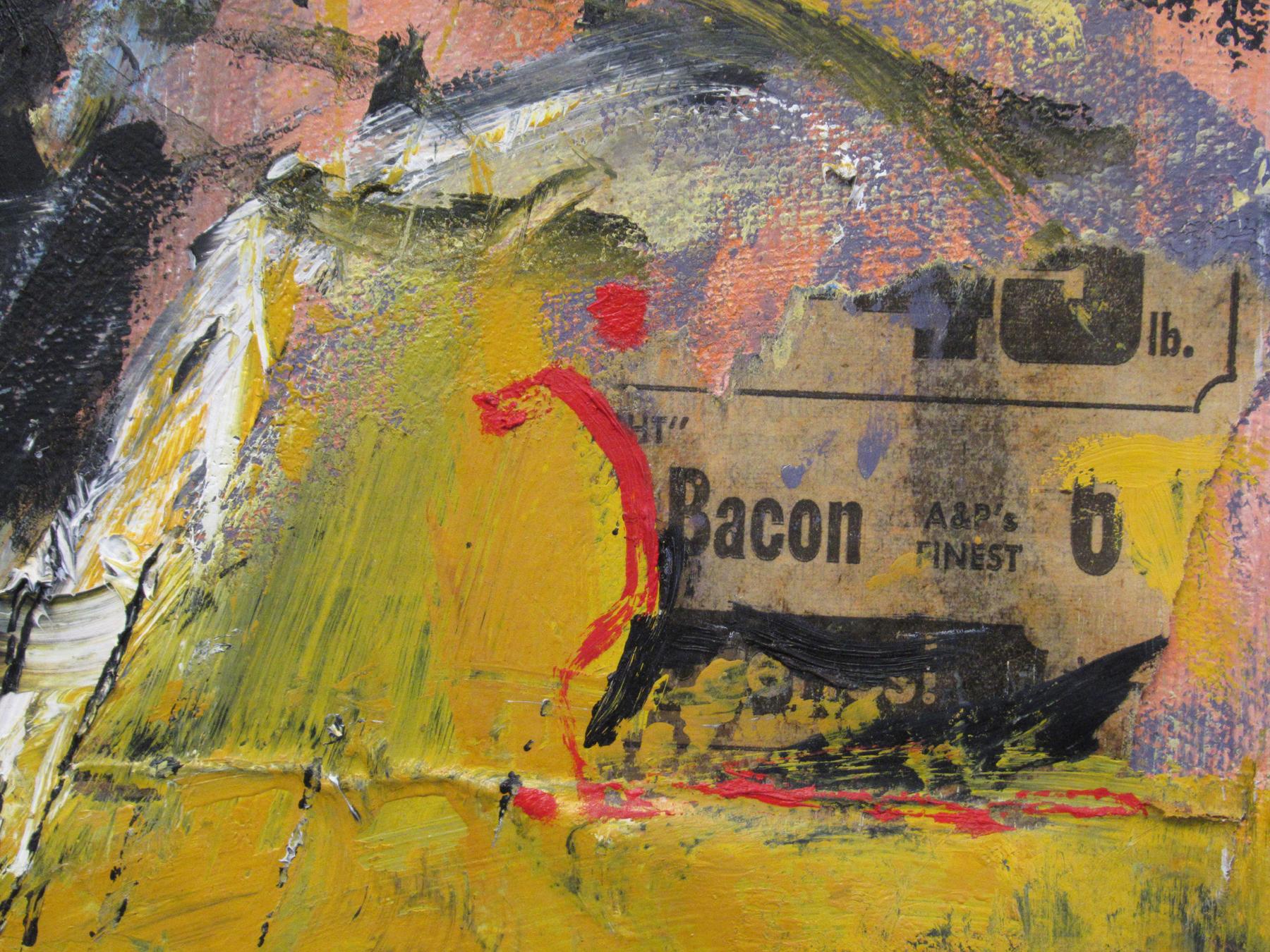WILD HORSES-2, Pittura contemporanea espressionista originale firmata in vendita 4