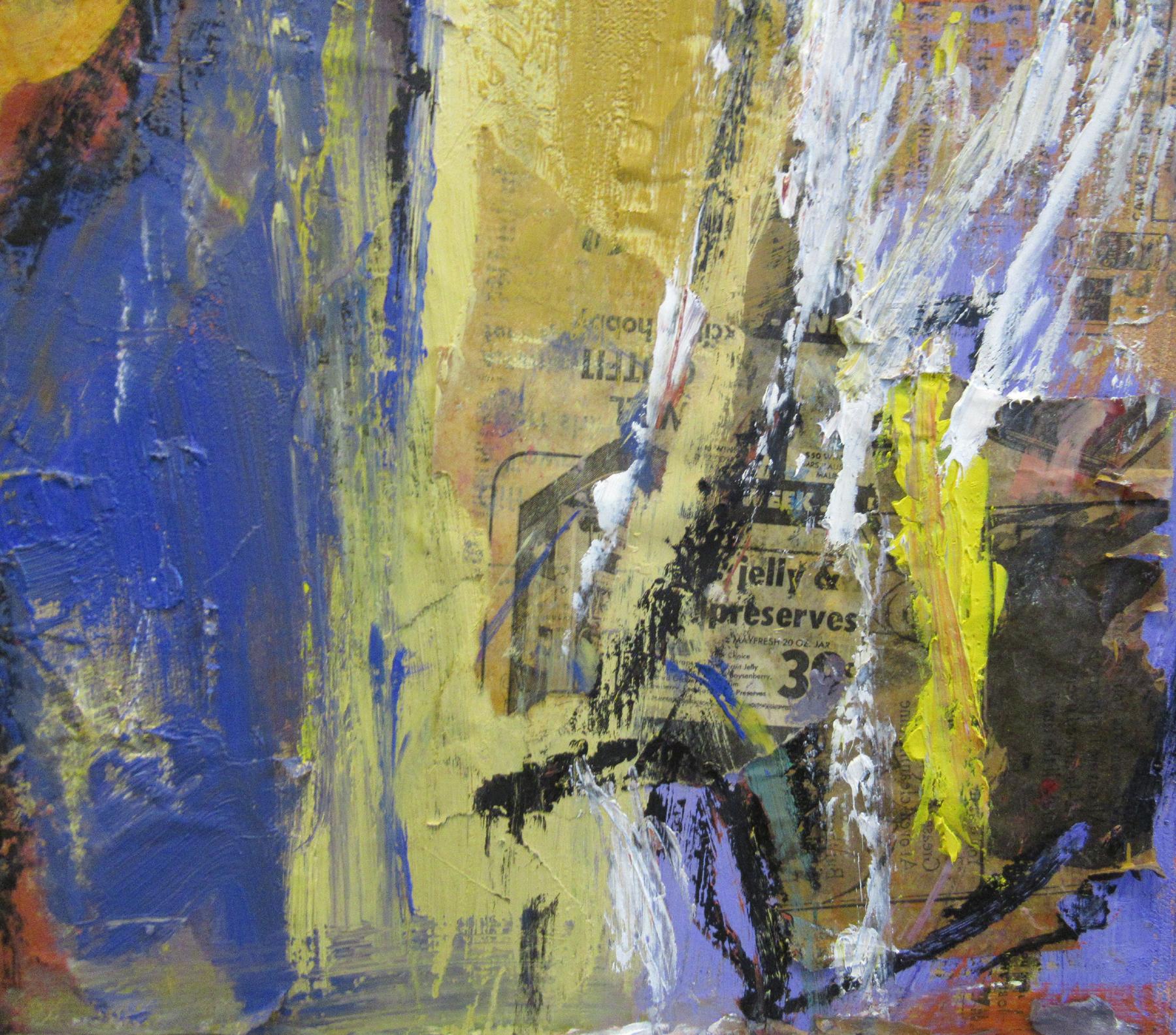 WILD HORSES-3, peinture expressionniste abstraite contemporaine originale signée en vente 7