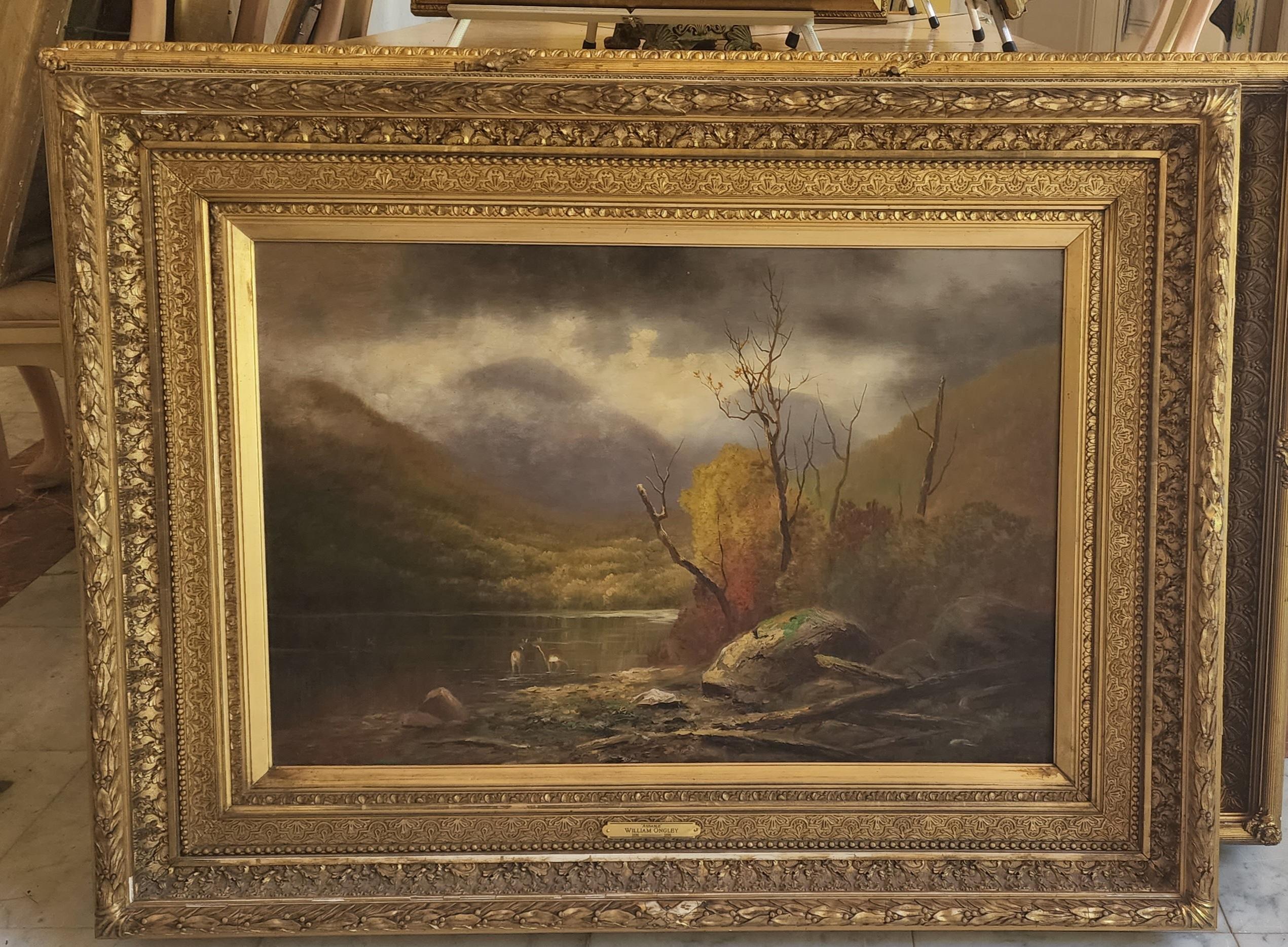 Ausable - Painting by William Ongley