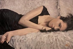 Peinture « After The Party », acrylique sur toile