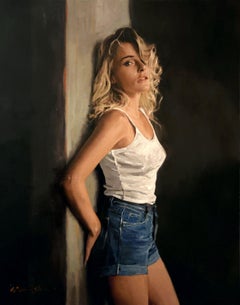 „Afternoon Heat“, Gemälde, Öl auf Leinwand