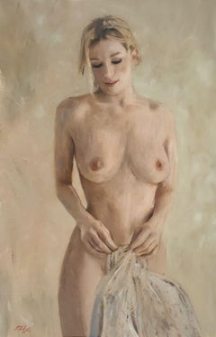 « Angel Aglow », peinture, huile sur toile