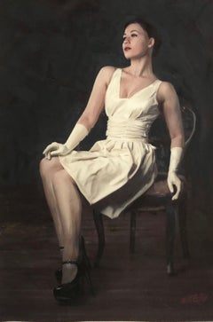 Fair Maiden, Painting, Oil on Canvas