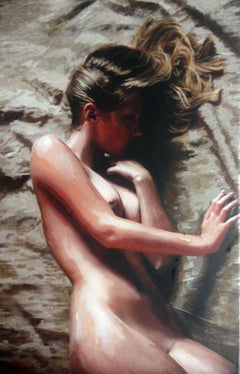 Quiet Repose, Painting, Acrylic on Canvas