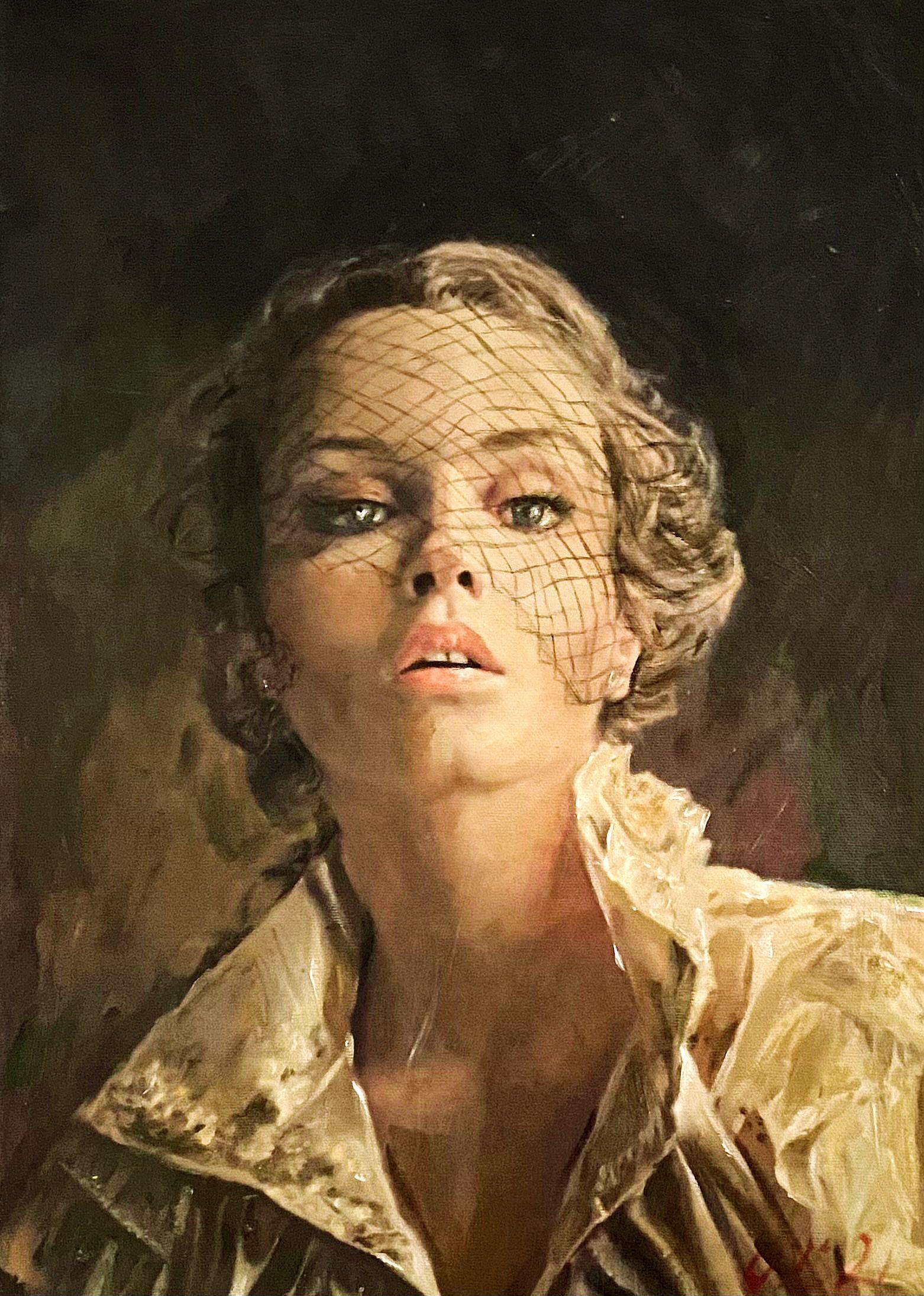 La Grande Bellezza, Pittura, Olio su tela - Painting di William Oxer F.R.S.A.
