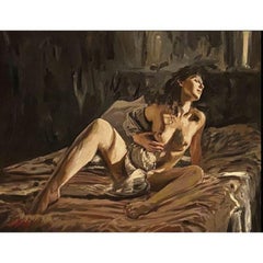 La separazione delle cose, Pittura, Olio su tela