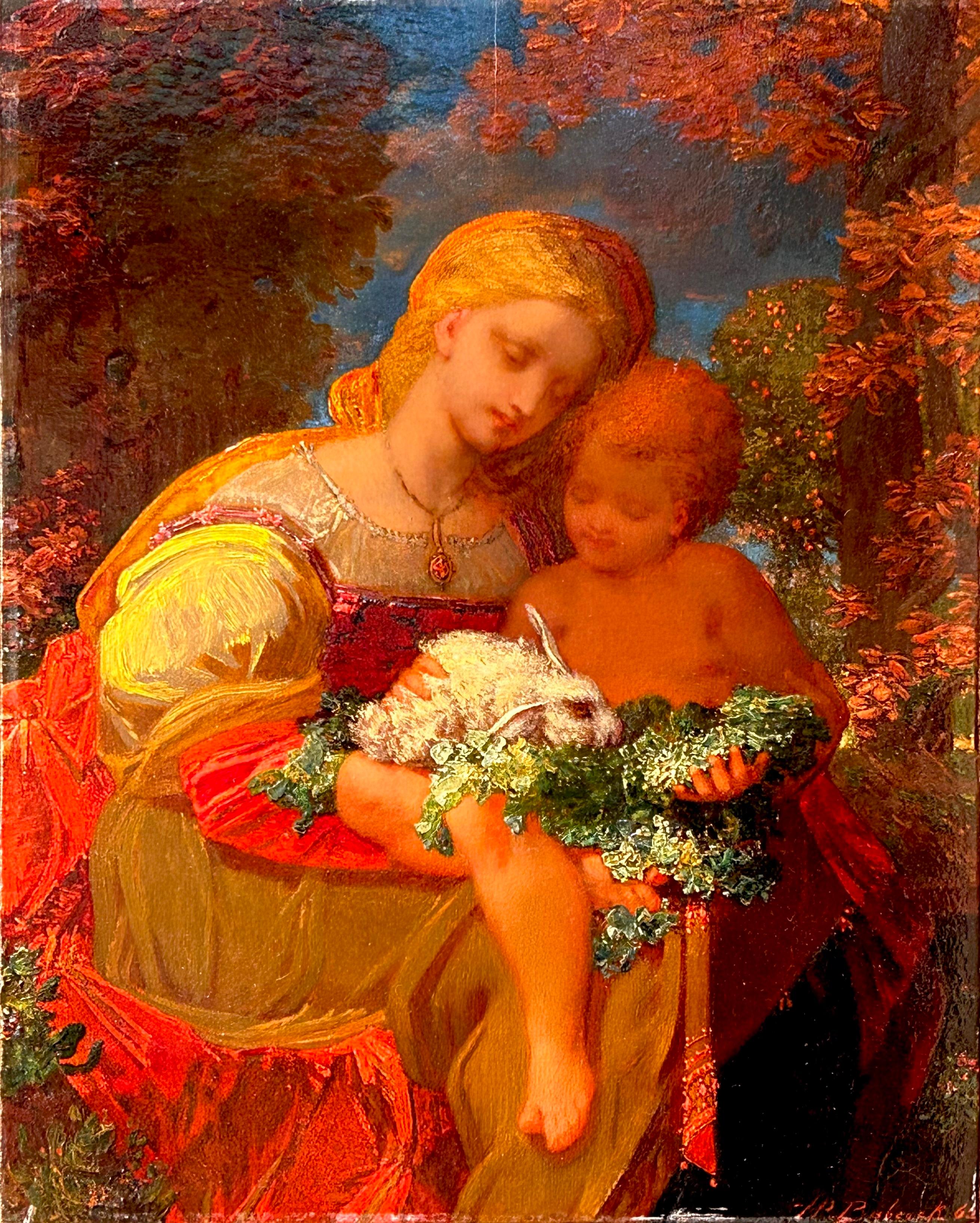 William Babcock, nato a Boston, iniziò a studiare pittura a Parigi con Thomas Couture nel 1847. Fu il primo artista americano a stringere amicizia con Jean François Millet, una figura chiave della scuola di Barbizon. La scuola di Barbizon faceva