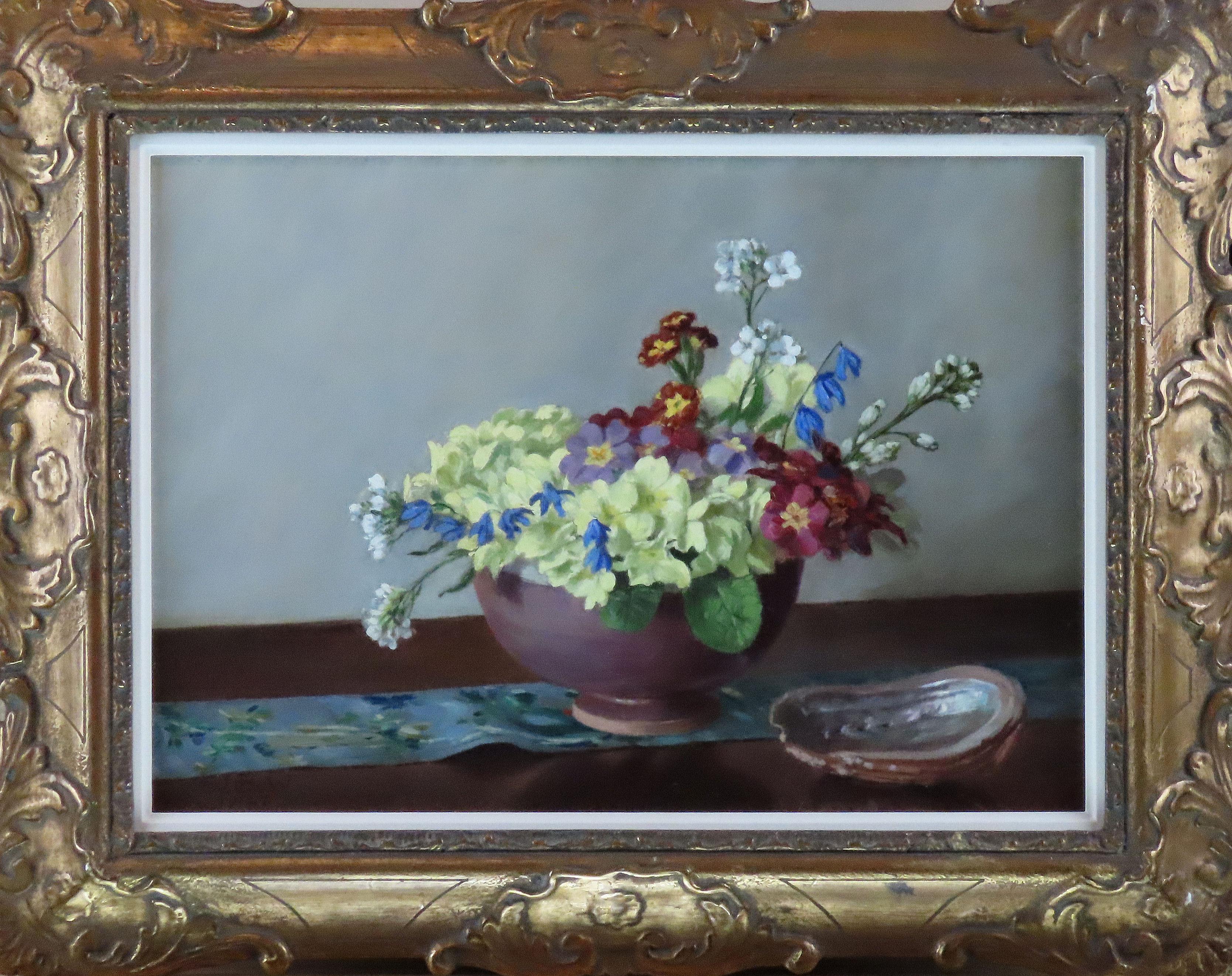 Still-Life Painting di William P. Canton Woodville - Olio originale su tela. William Williams Canton Woodville, "Un naso a casetta".