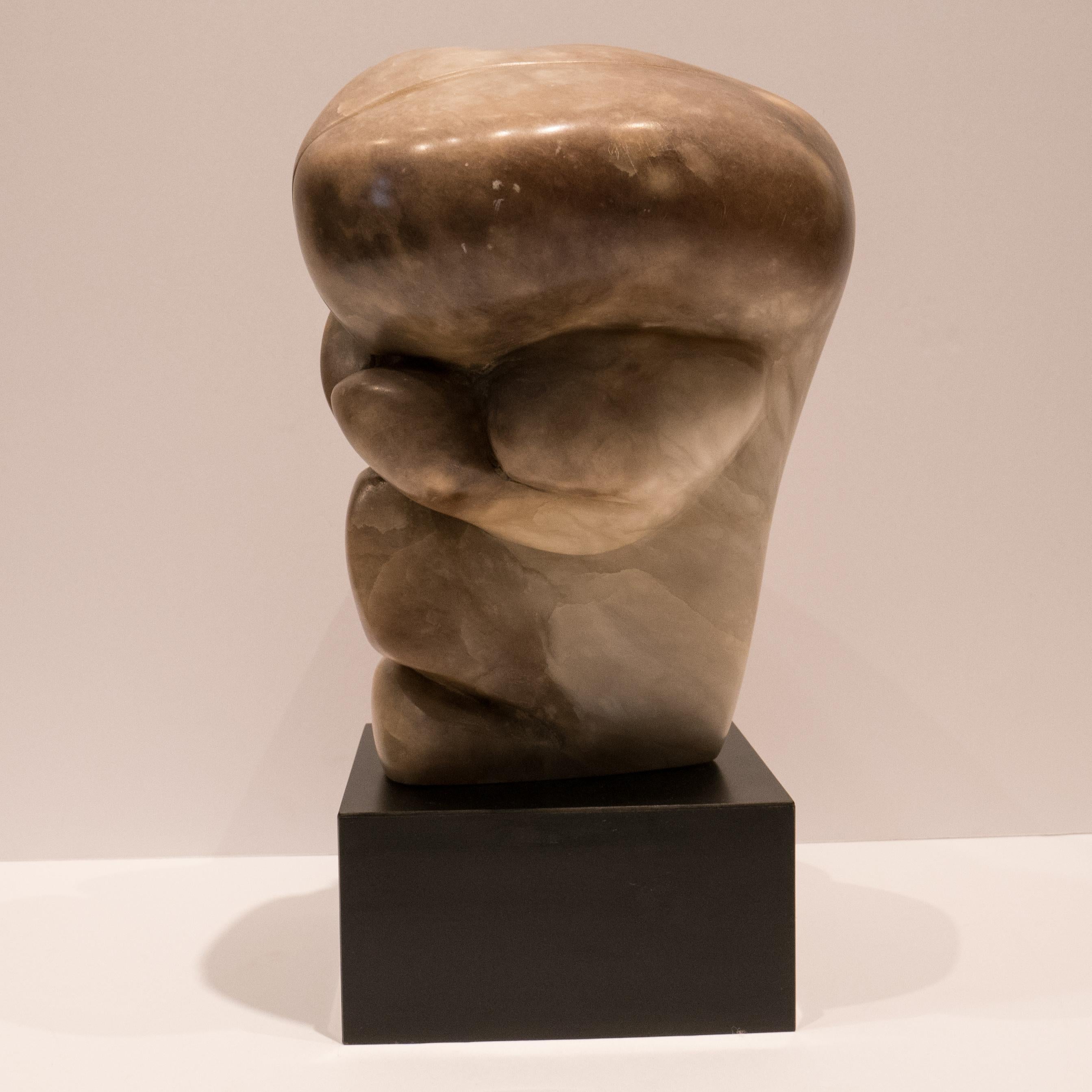 Mid-Century Modern William P Katz Abstract Marble Sculpture