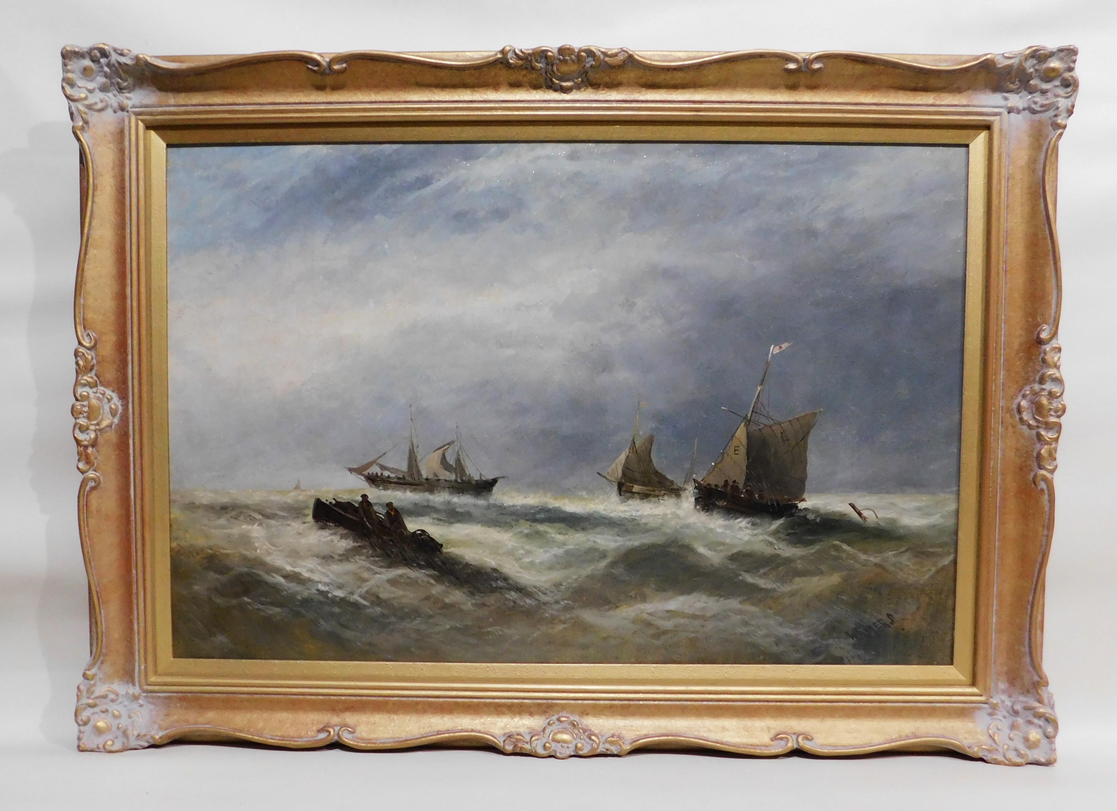 William P. Rogers Pintura al óleo sobre lienzo en venta 3