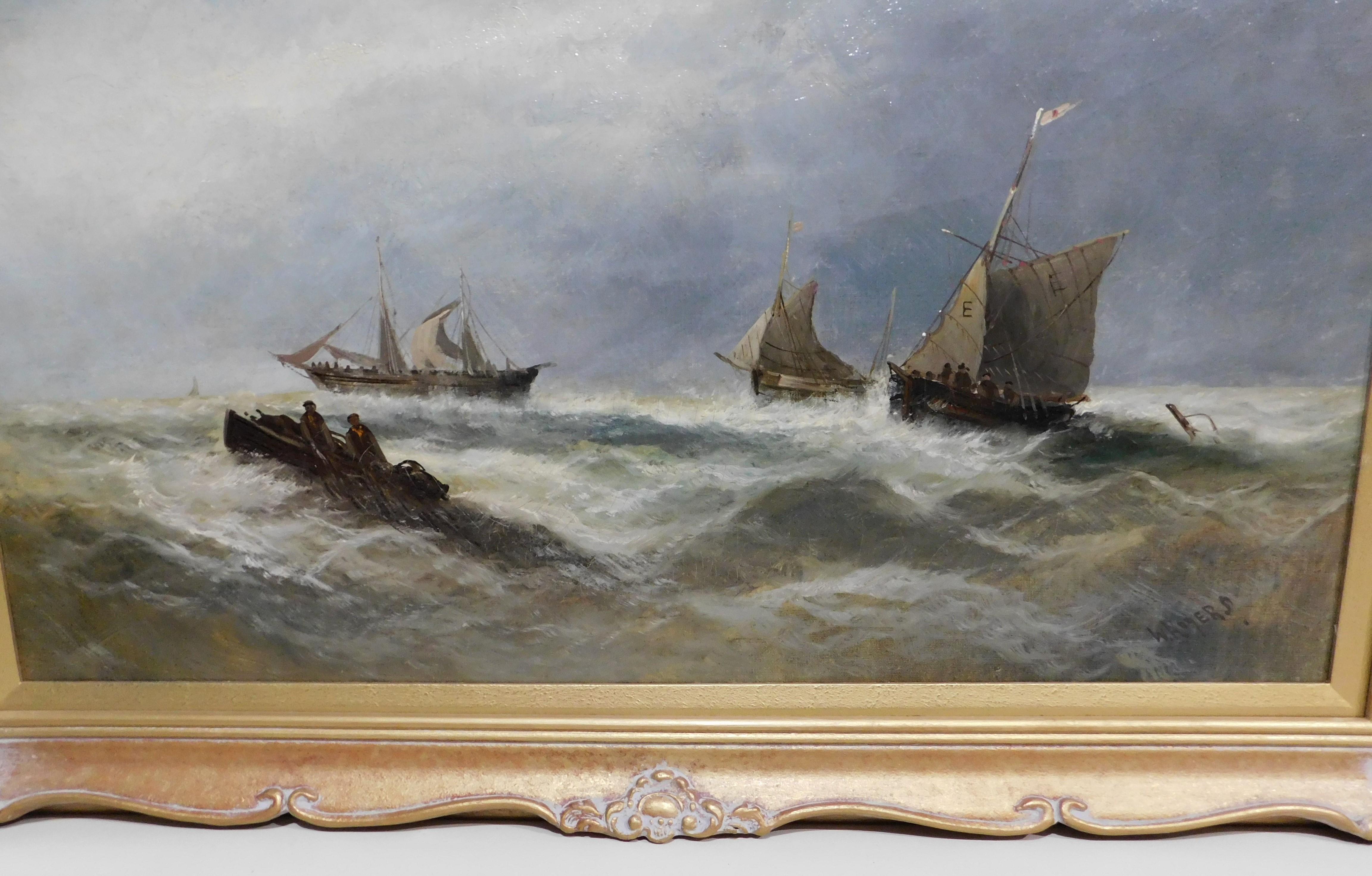 William P. Rogers Pintura al óleo sobre lienzo en venta 2