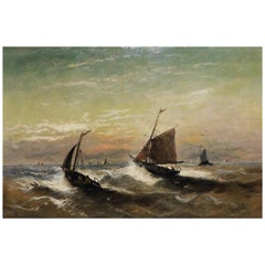 William P. Rogers Pittura olio su tela