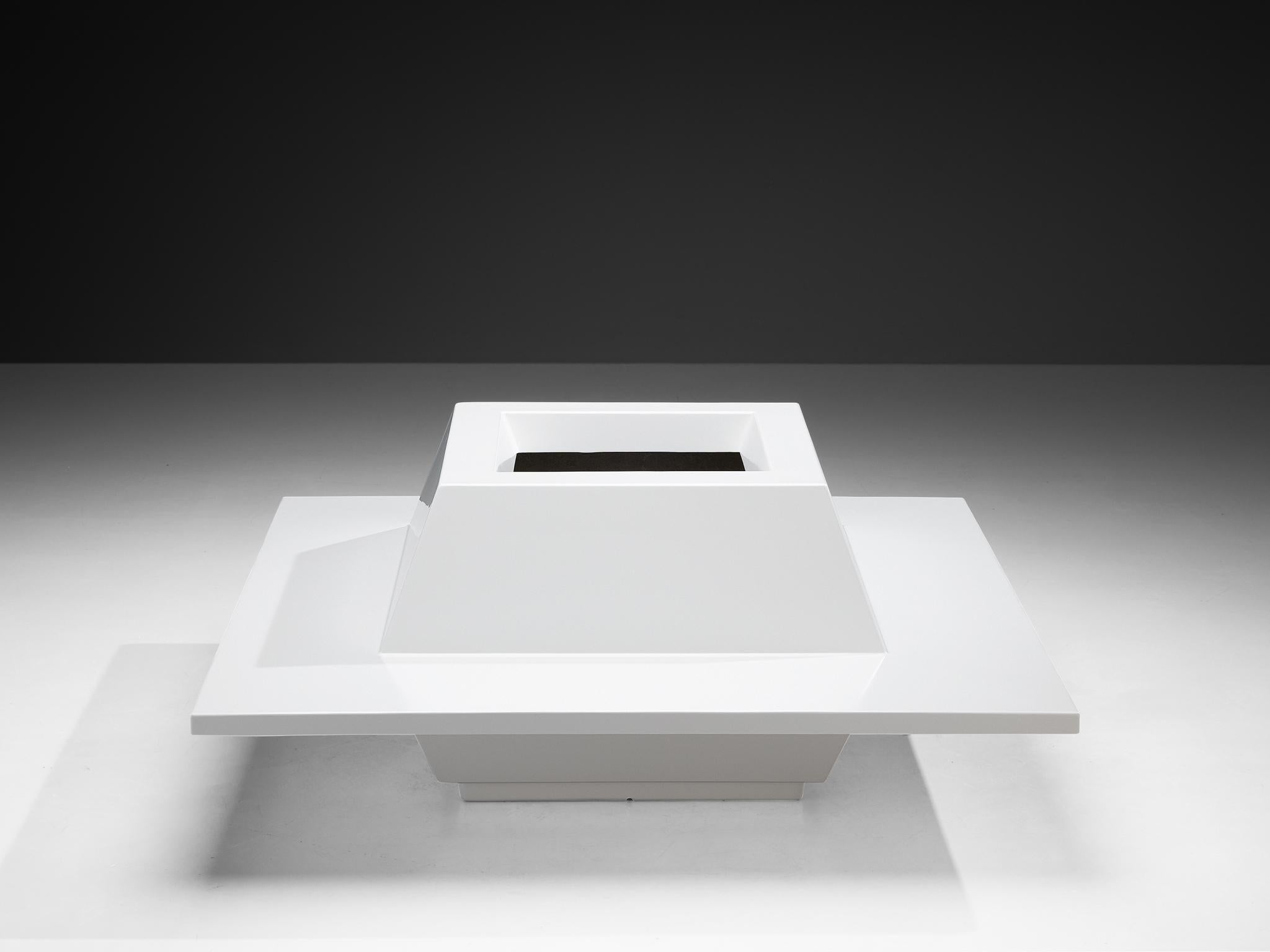 Late 20th Century William P. Taylor for Sintoform Square Planter Bench For Sale