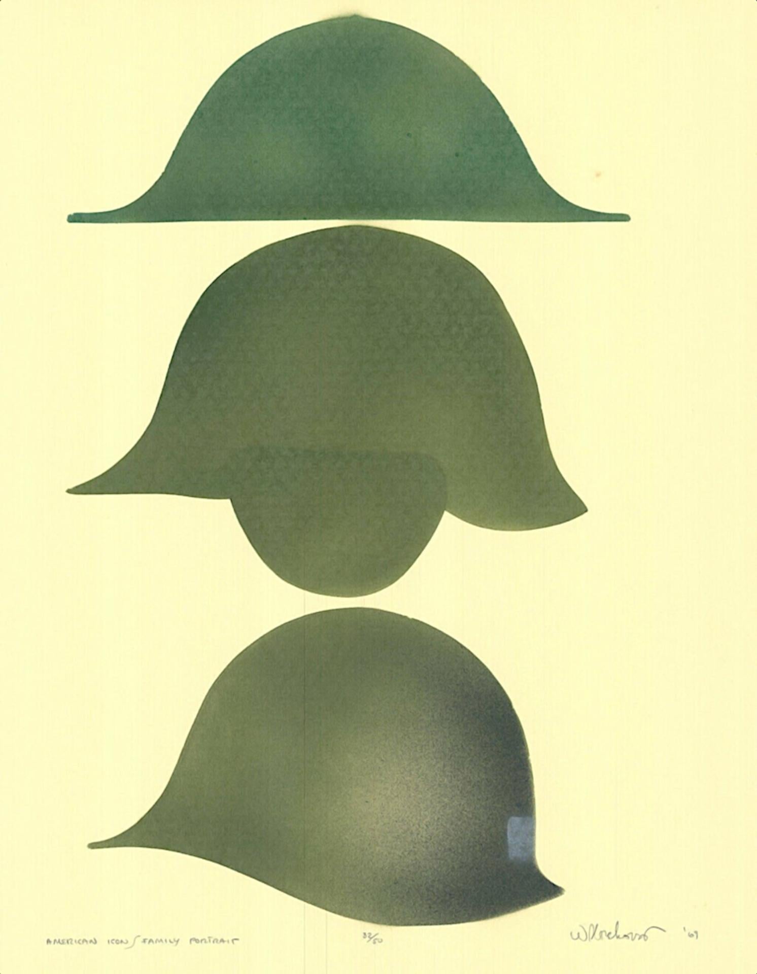 William Paul Morehouse - "American Icon" - colour screen print