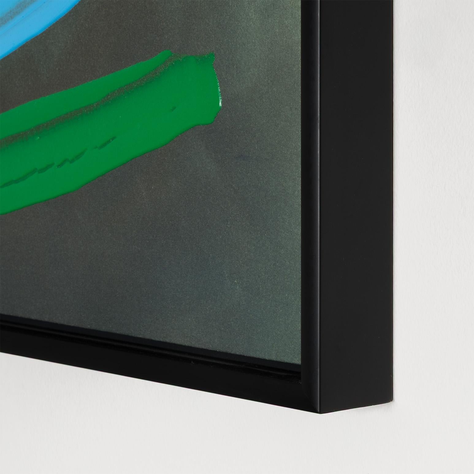 Scelta del gentiluomo - Abstract Painting Nero di William Perehudoff