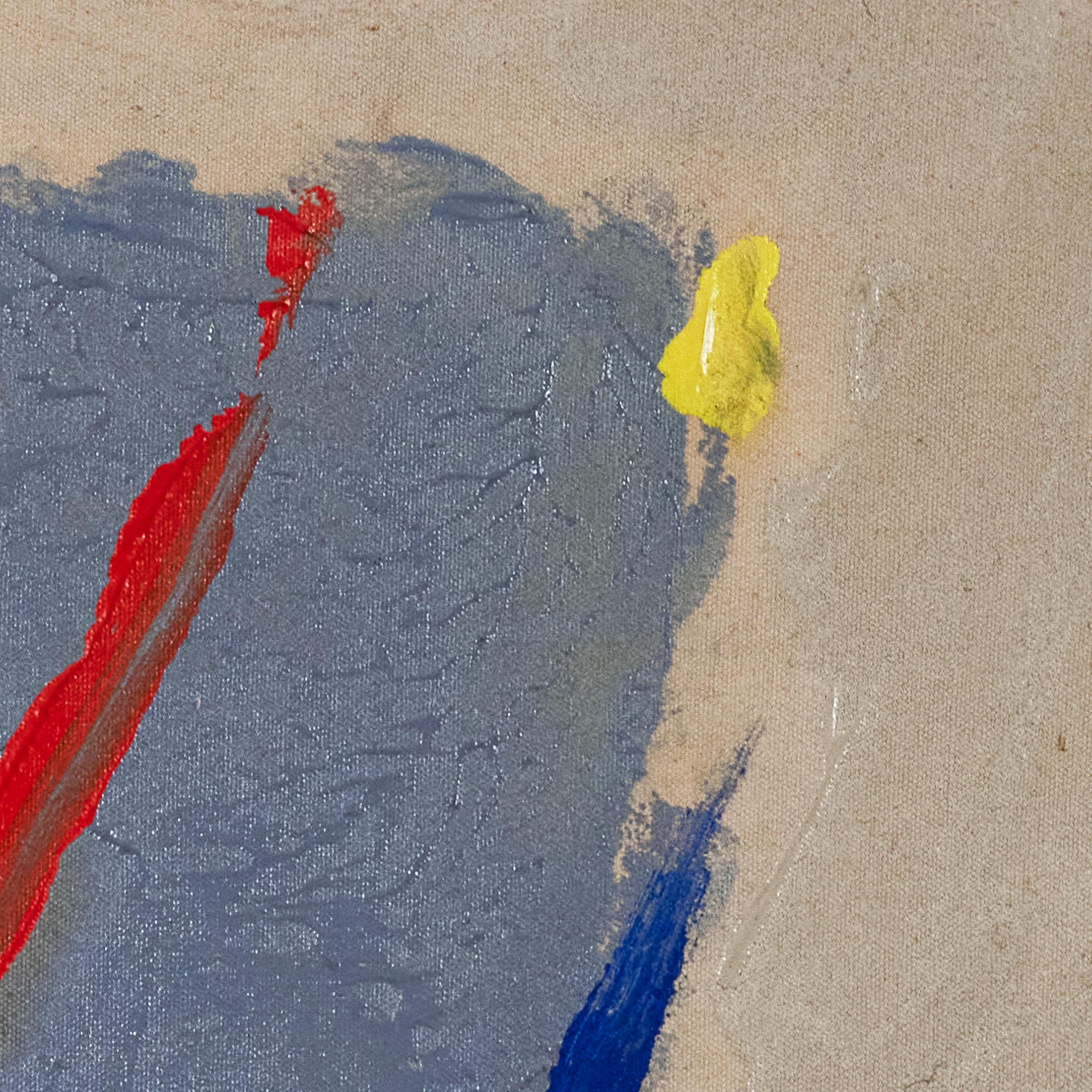 Senza titolo - Abstract Painting Grigio di William Perehudoff