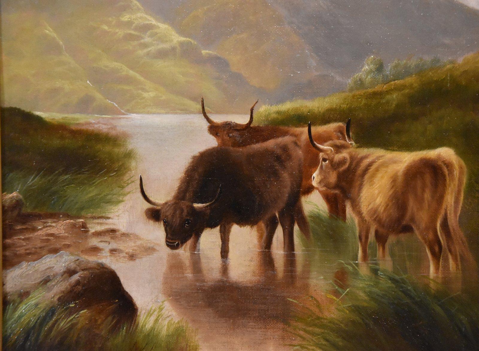 Pittura a olio di William Perring Hollyer  